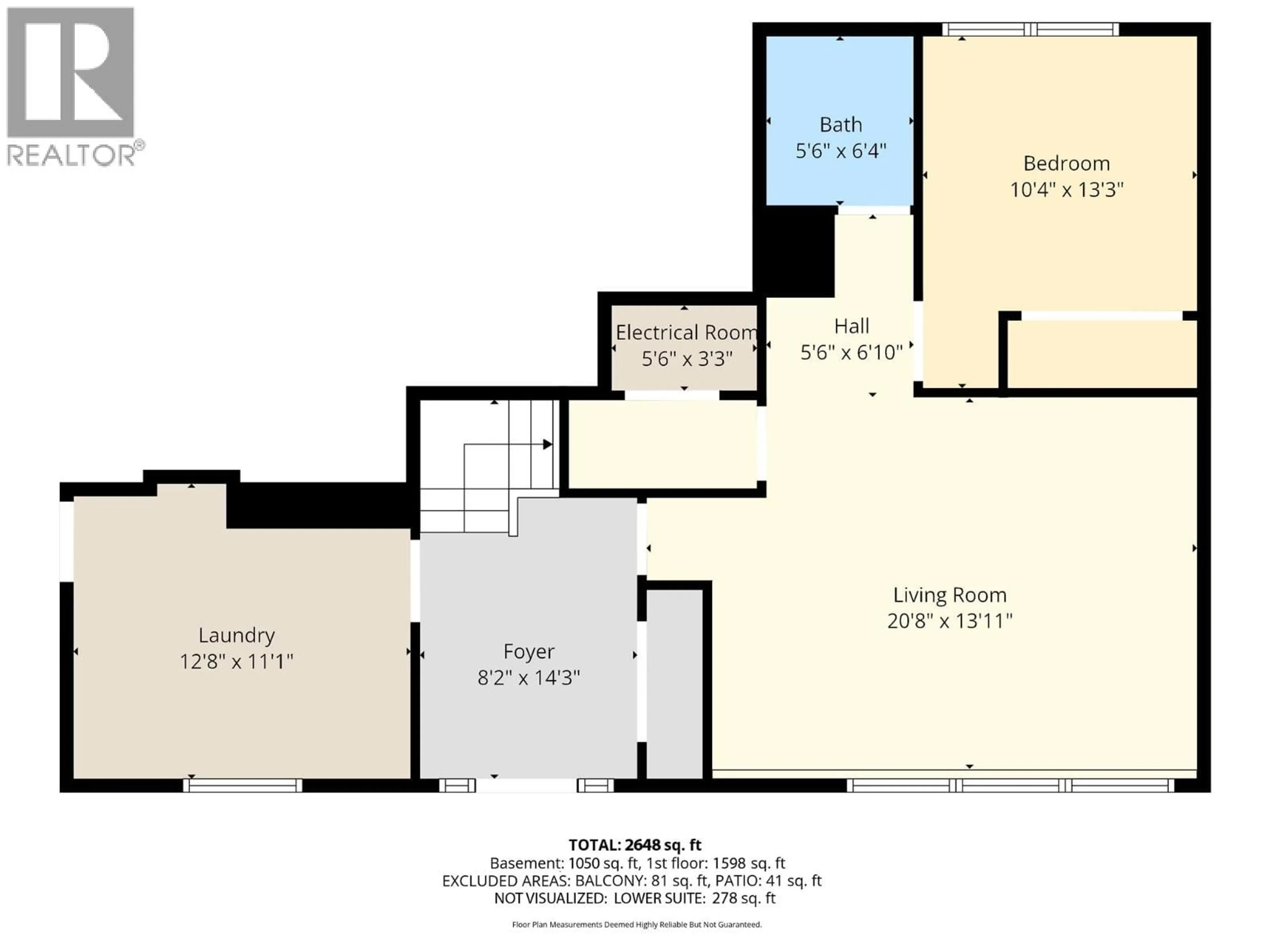 Floor plan for 8913 JUBILEE DRIVE, Osoyoos British Columbia V0H1V2