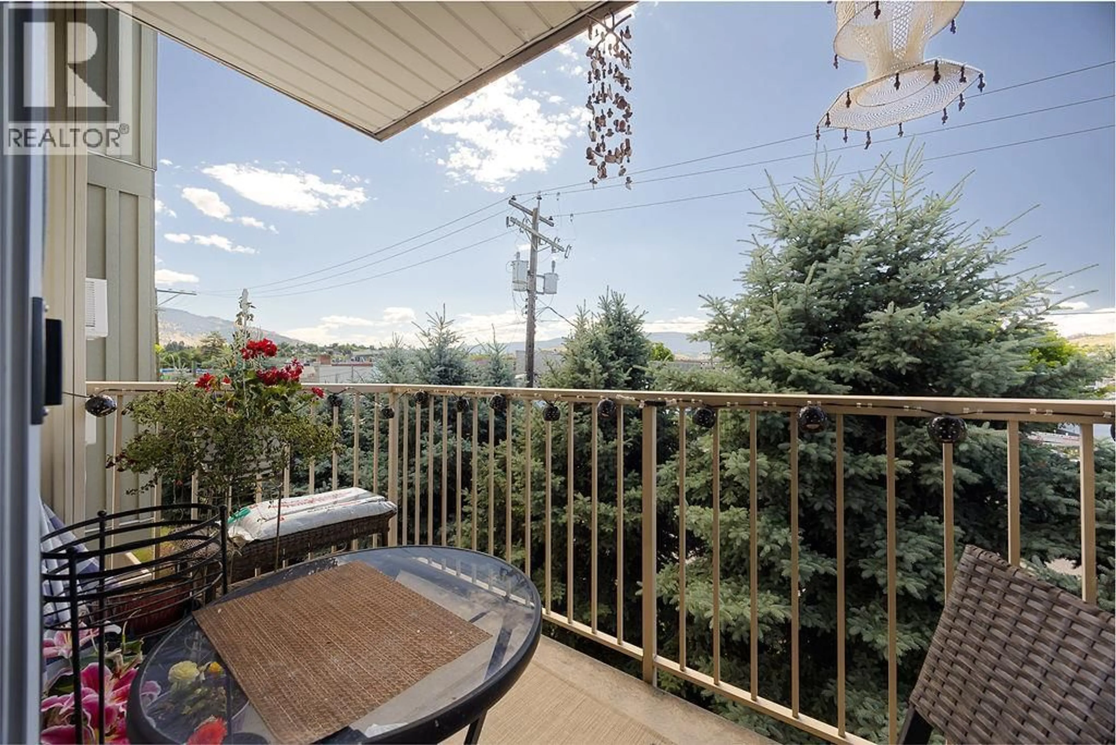 Balcony in the apartment, unknown for 305 - 3304 35TH AVENUE, Vernon British Columbia V1T8M6