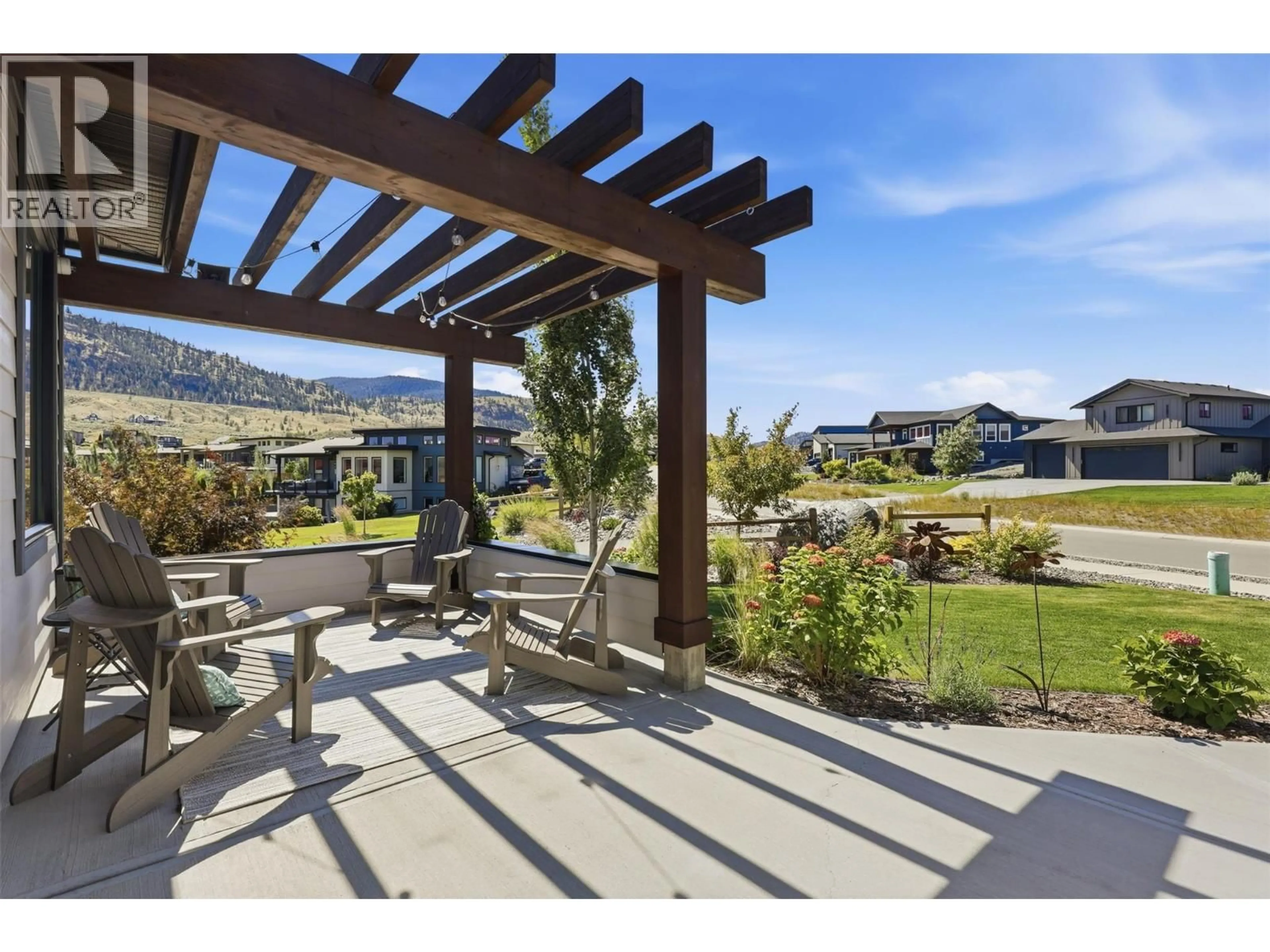 Patio, mountain view for 362 RUE CHEVAL NOIR OTHER, Kamloops British Columbia V1S0G2