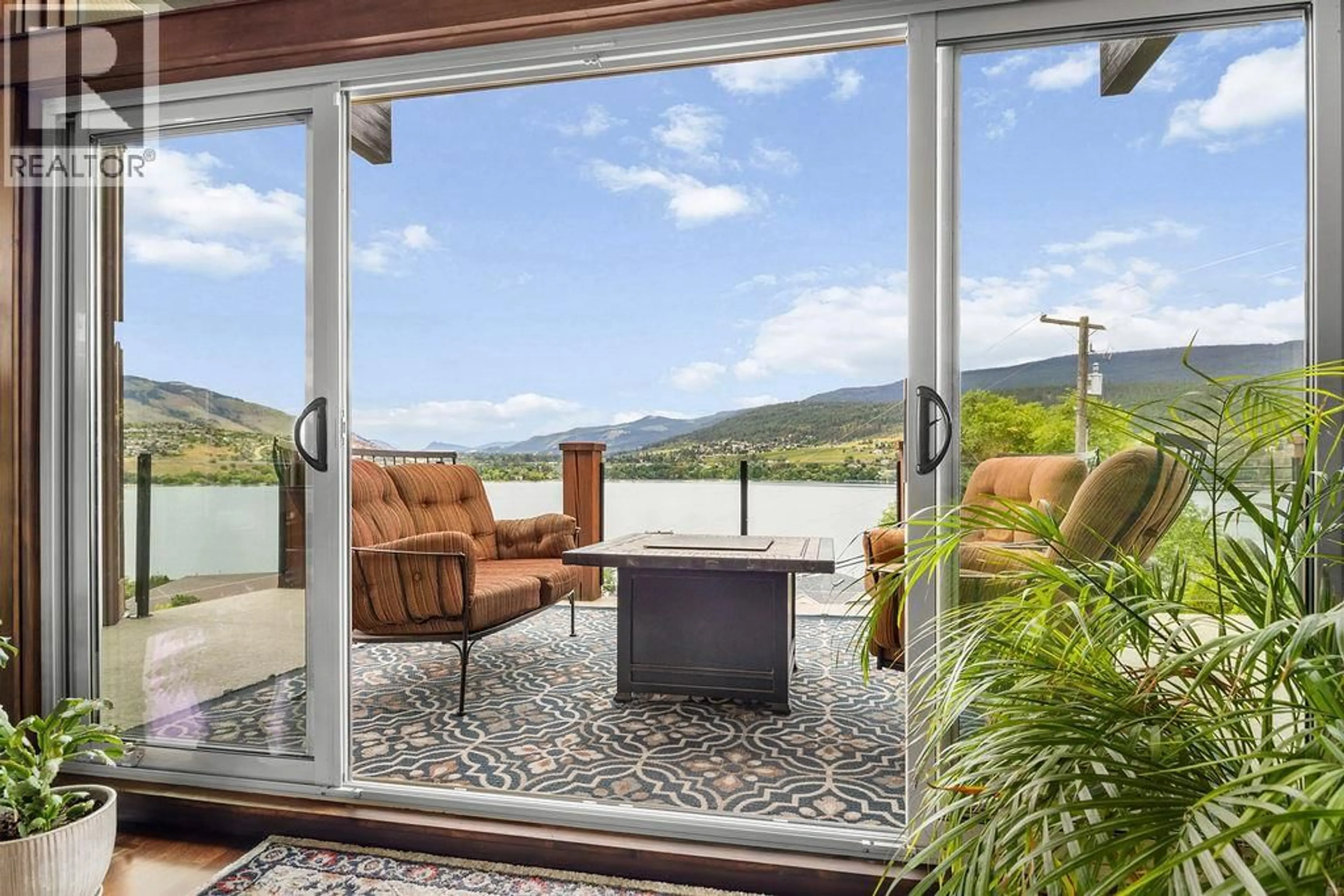 Patio, water/lake/river/ocean view for 13707 WATSON DRIVE, Coldstream British Columbia V1B1X7