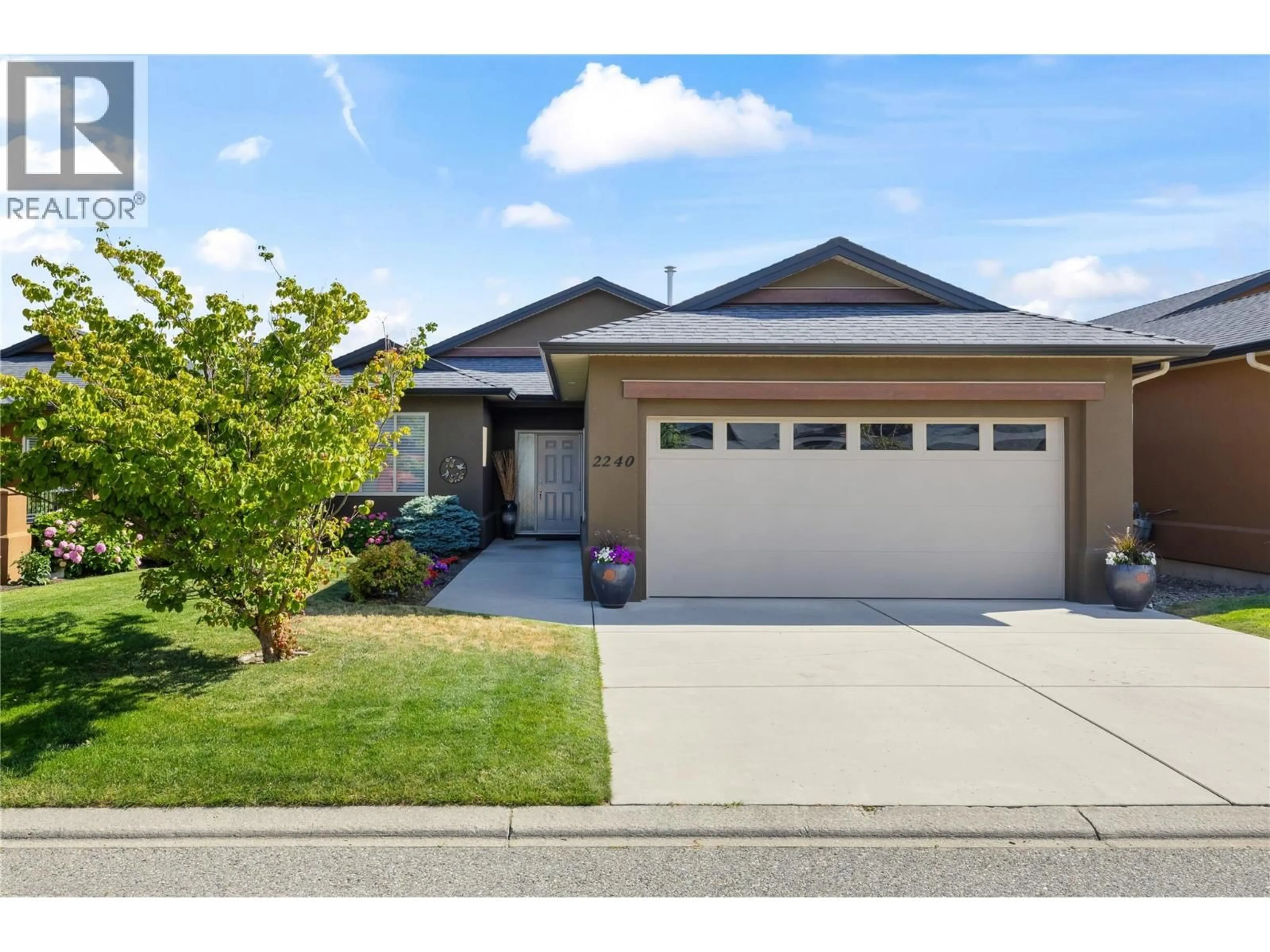 Home with vinyl exterior material, street for 2240 TERRERO PLACE, Westbank British Columbia V4T3B7