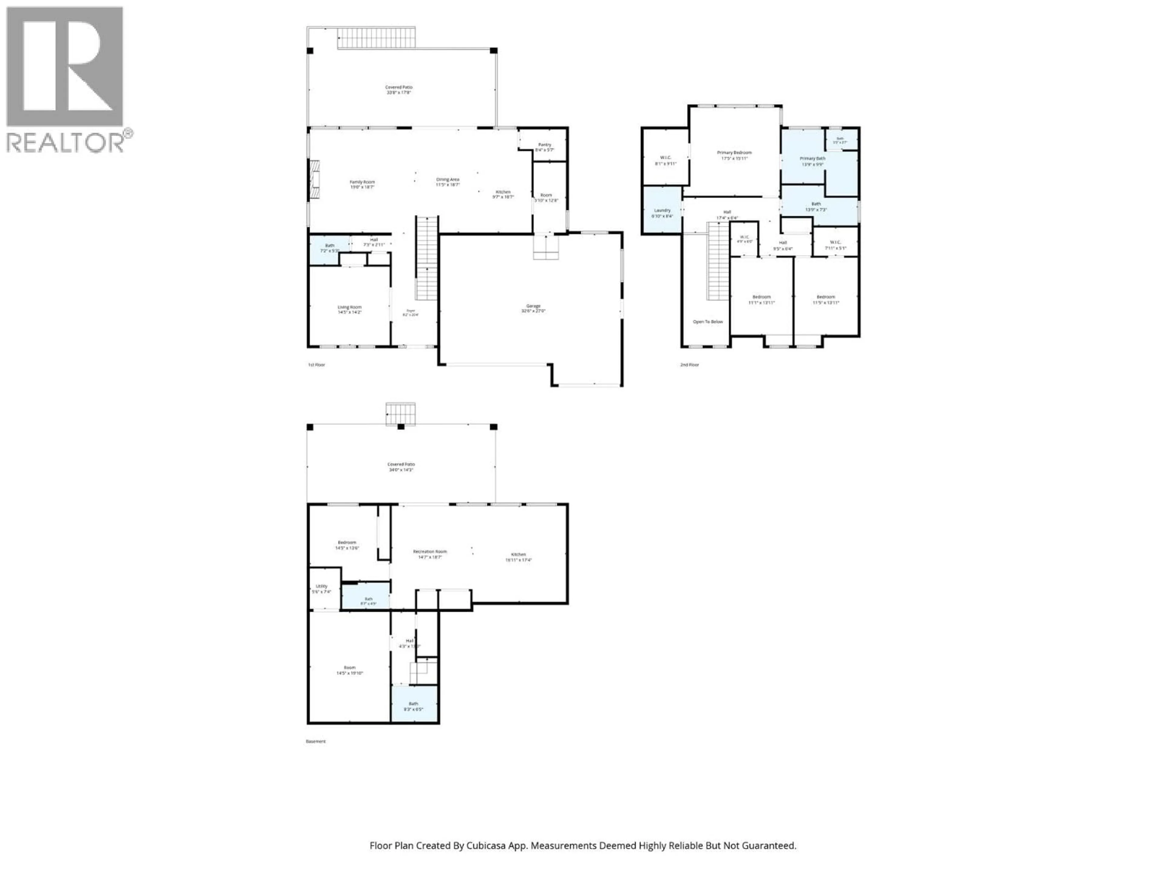 Floor plan for 880 CANTLE DRIVE, Kamloops British Columbia V2B0A7