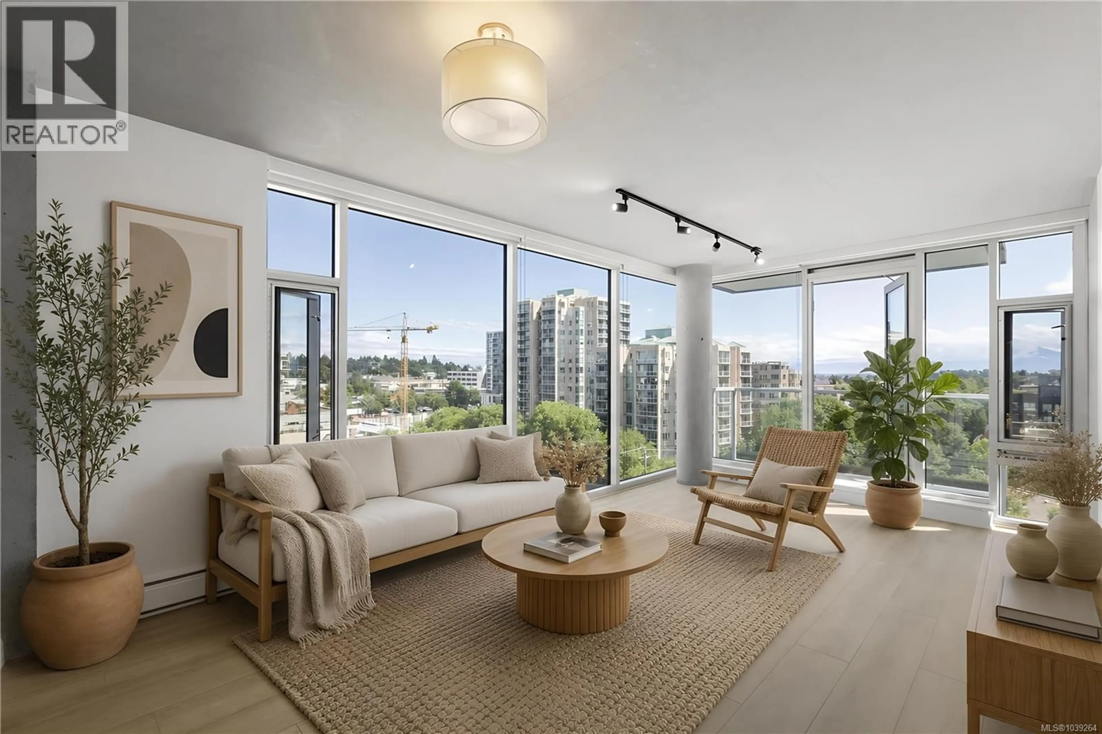 Living room with furniture, unknown for 713 - 989 JOHNSON STREET, Victoria British Columbia V8V0E3