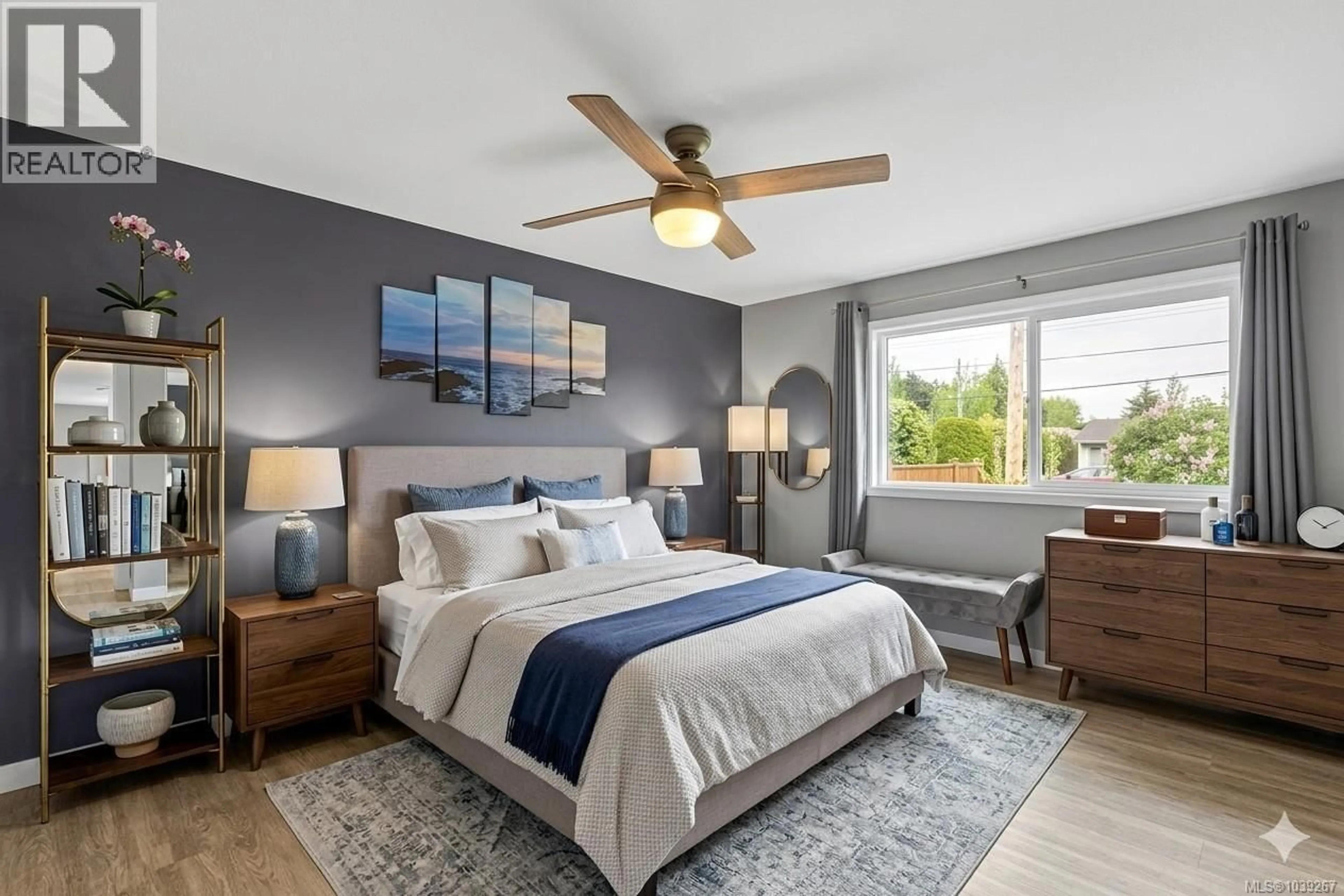 Bedroom with bed, unknown for 375 TEMPLE STREET, Parksville British Columbia V9P1C9