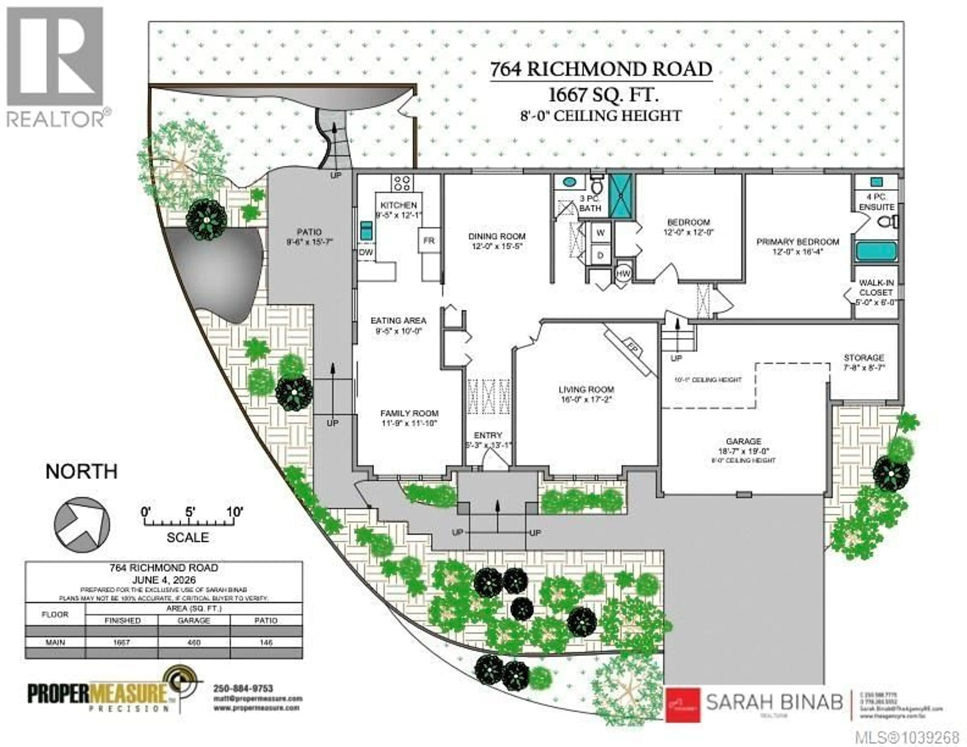 Floor plan for 764 RICHMOND AVENUE, Victoria British Columbia V8S3Z2