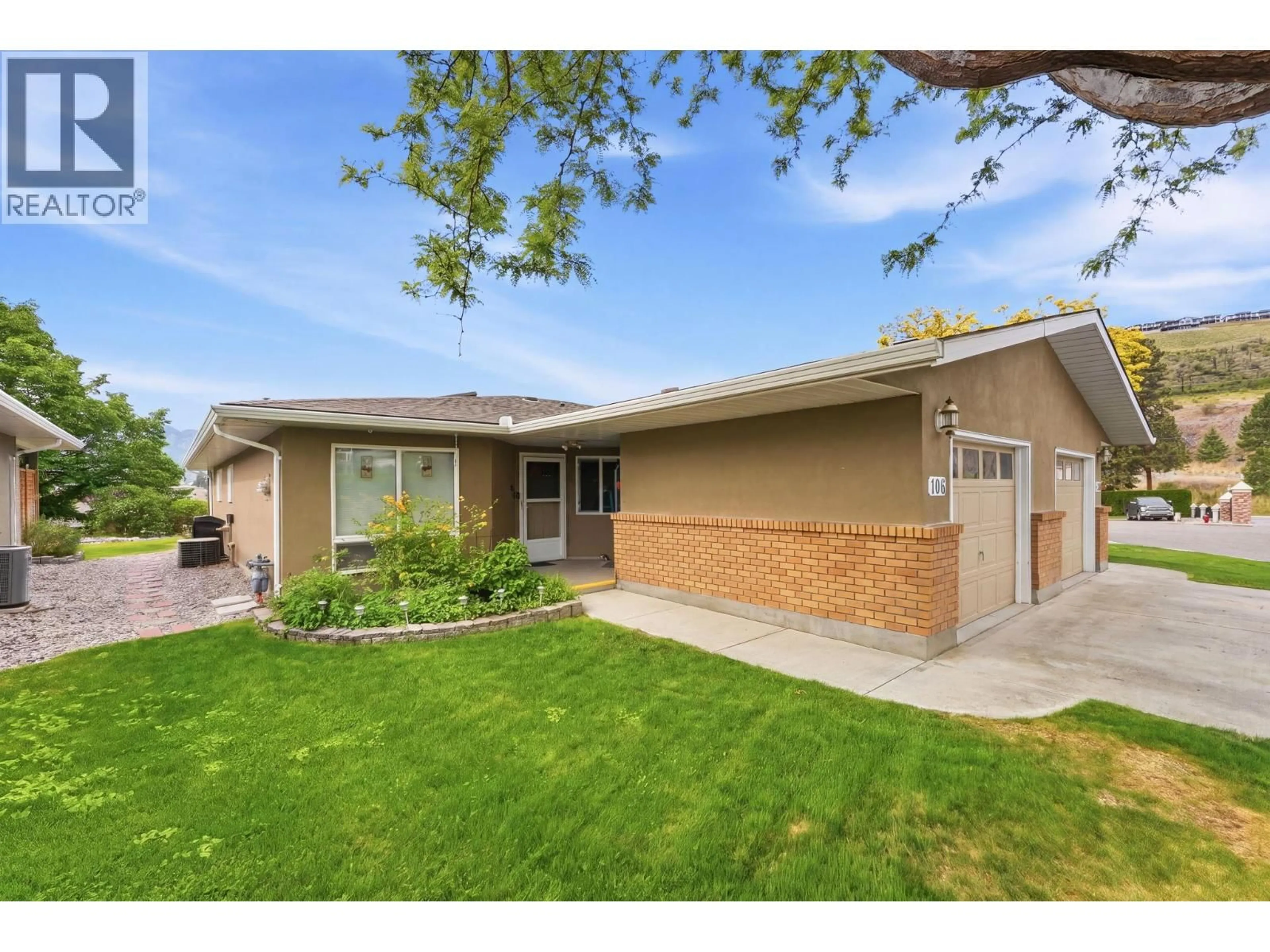Home with brick exterior material, street for 106 - 4035 GELLATLY ROAD, West Kelowna British Columbia V4T1R7