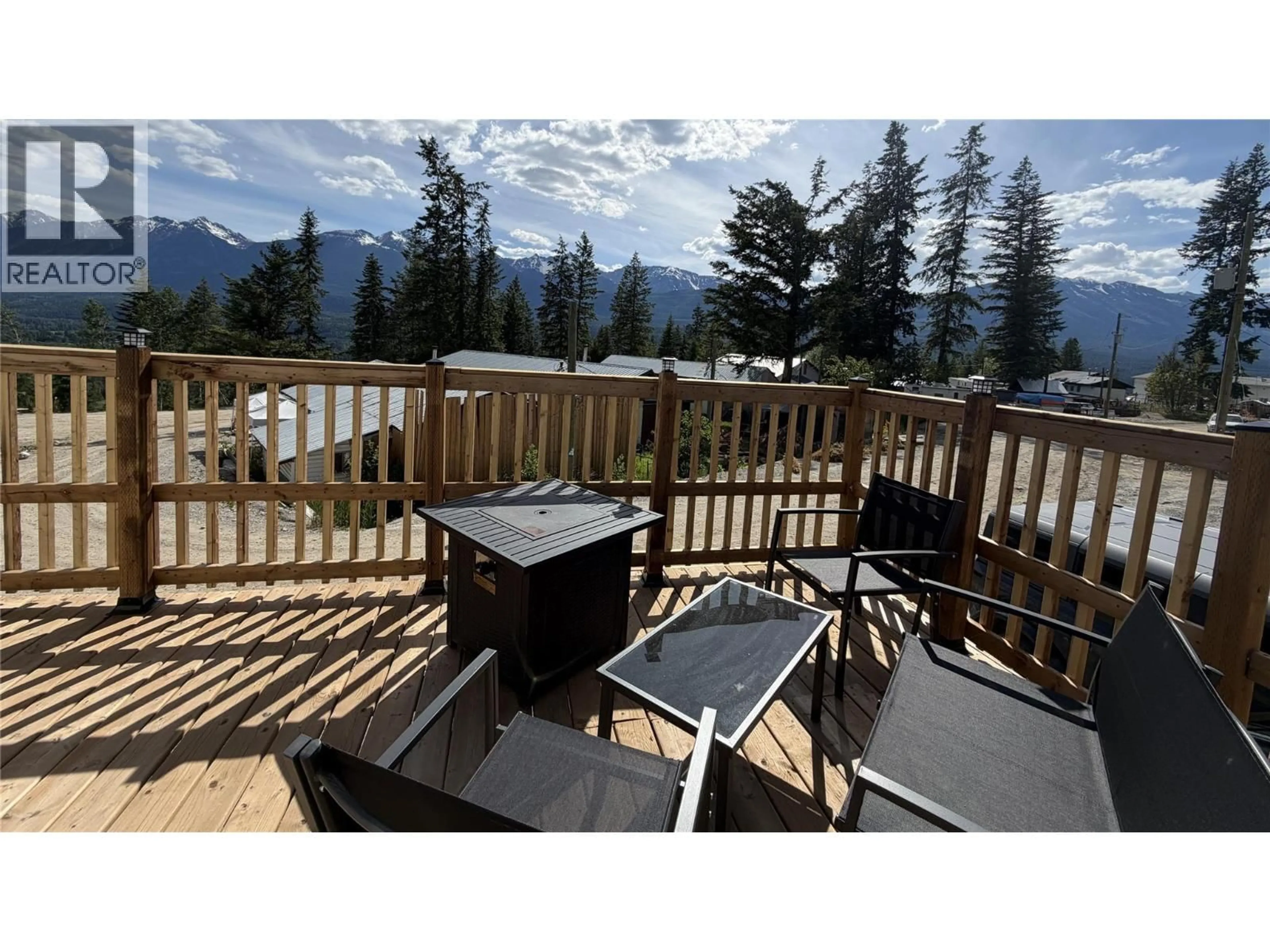 Patio, mountain view for 51 - 686 ALMBERG ROAD, Golden British Columbia V0A1H2