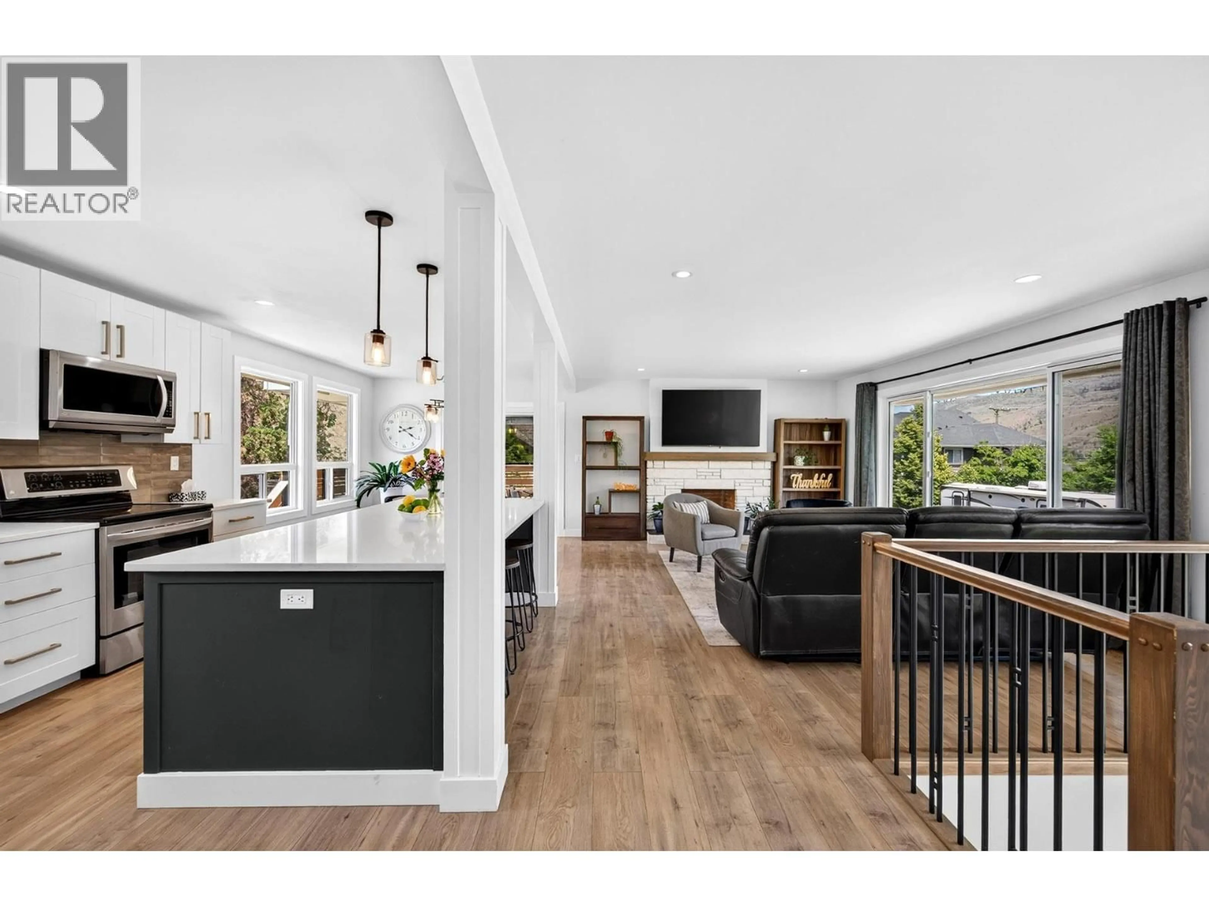 Open concept kitchen, unknown for 3644 WESTSYDE ROAD, Kamloops British Columbia V2B7H6
