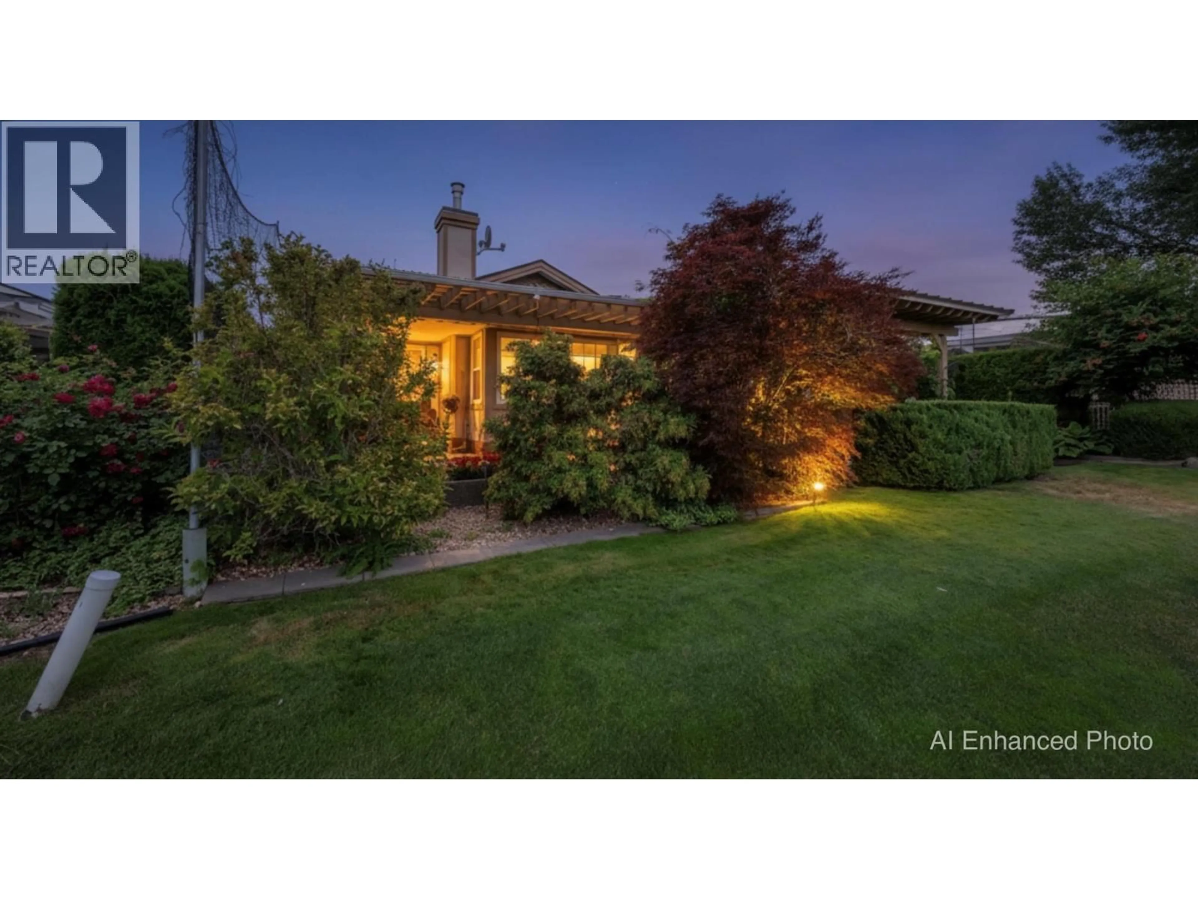 A pic from outside/outdoor area/front of a property/back of a property/a pic from drone, street for 110 - 801 COMOX STREET, Penticton British Columbia V2A8G5