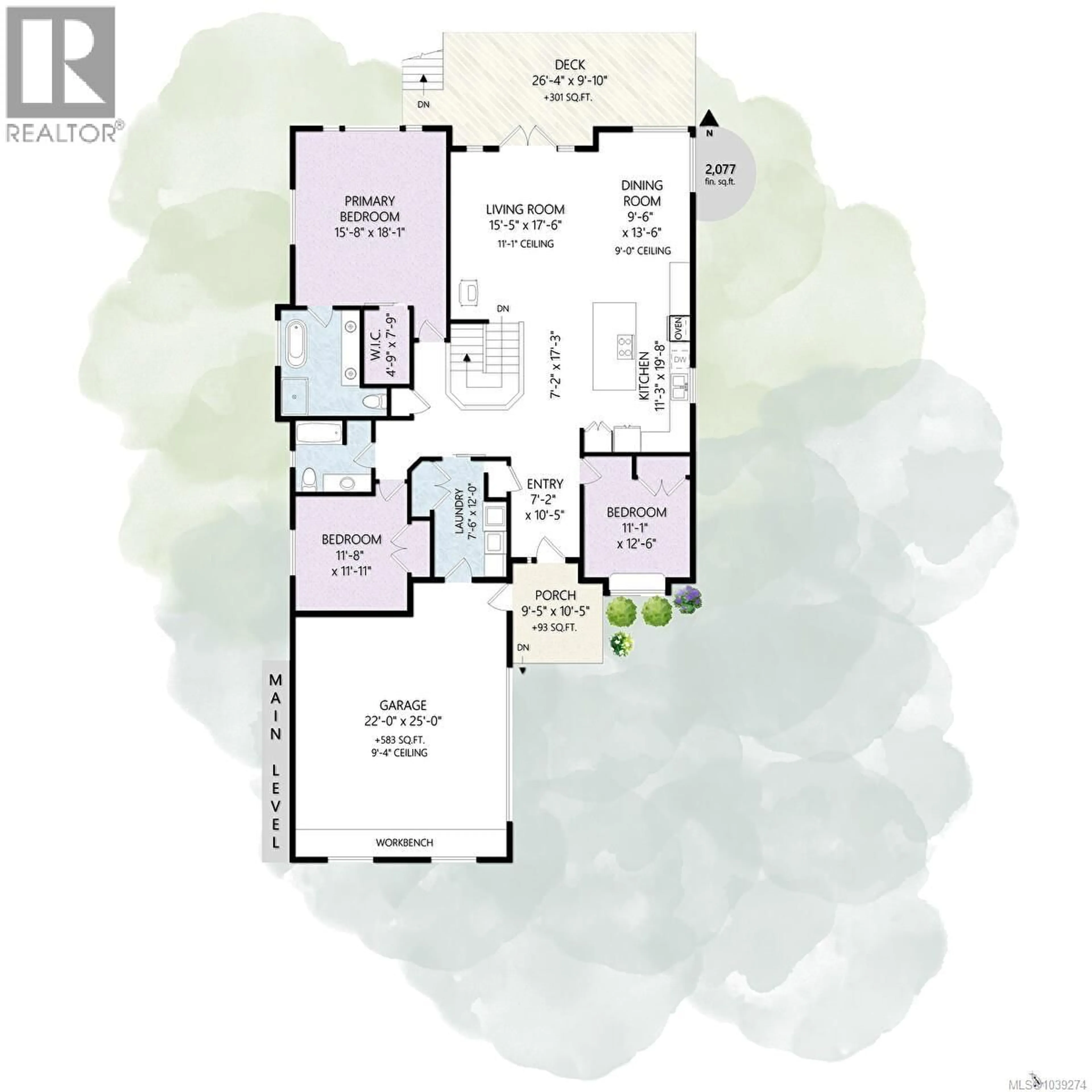 Floor plan for 1645 JERSEY ROAD, Shawnigan Lake British Columbia V8H3A8