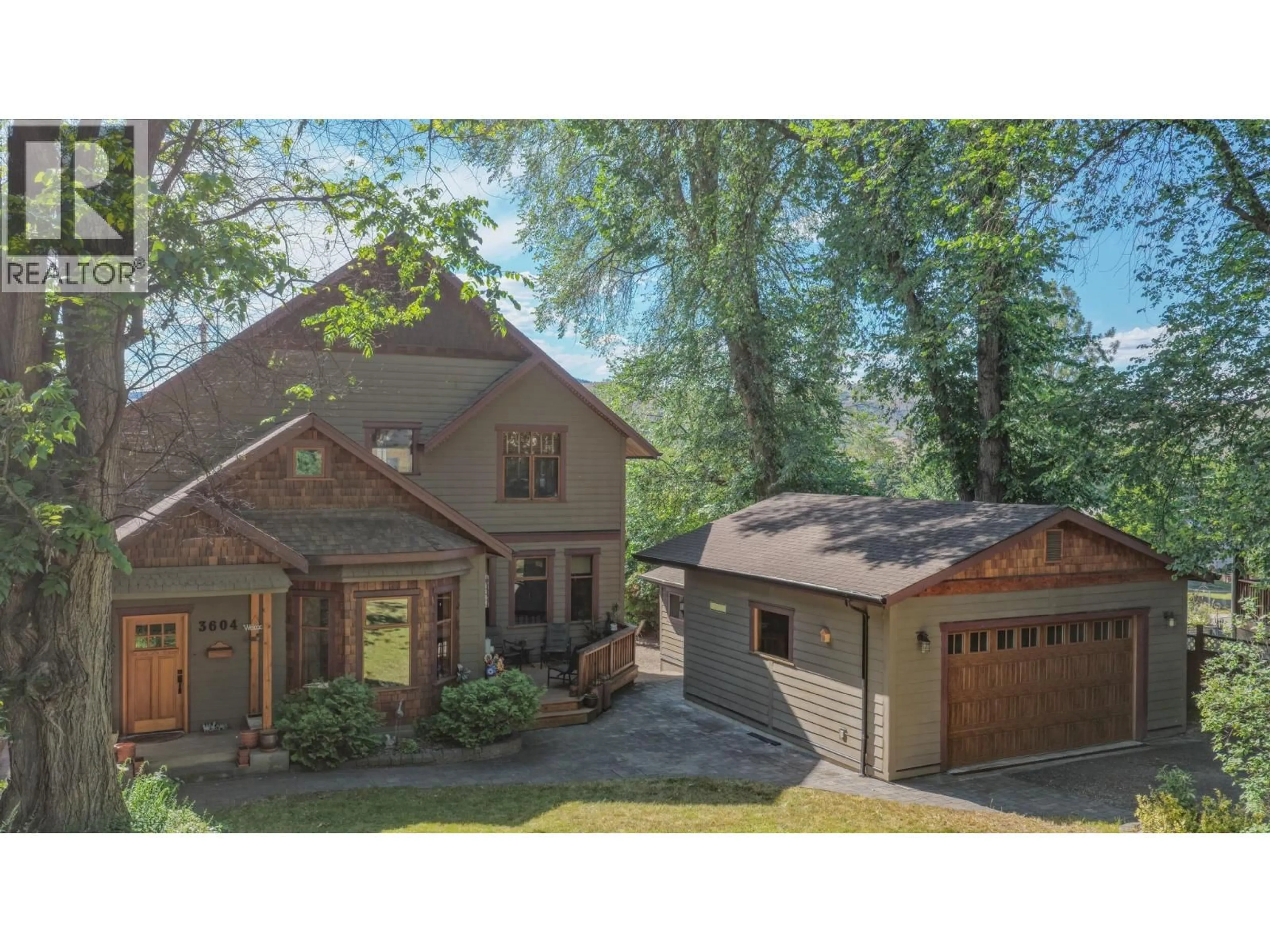 Home with brick exterior material, unknown for 3604 PLEASANT VALLEY ROAD, Vernon British Columbia V1T4L6