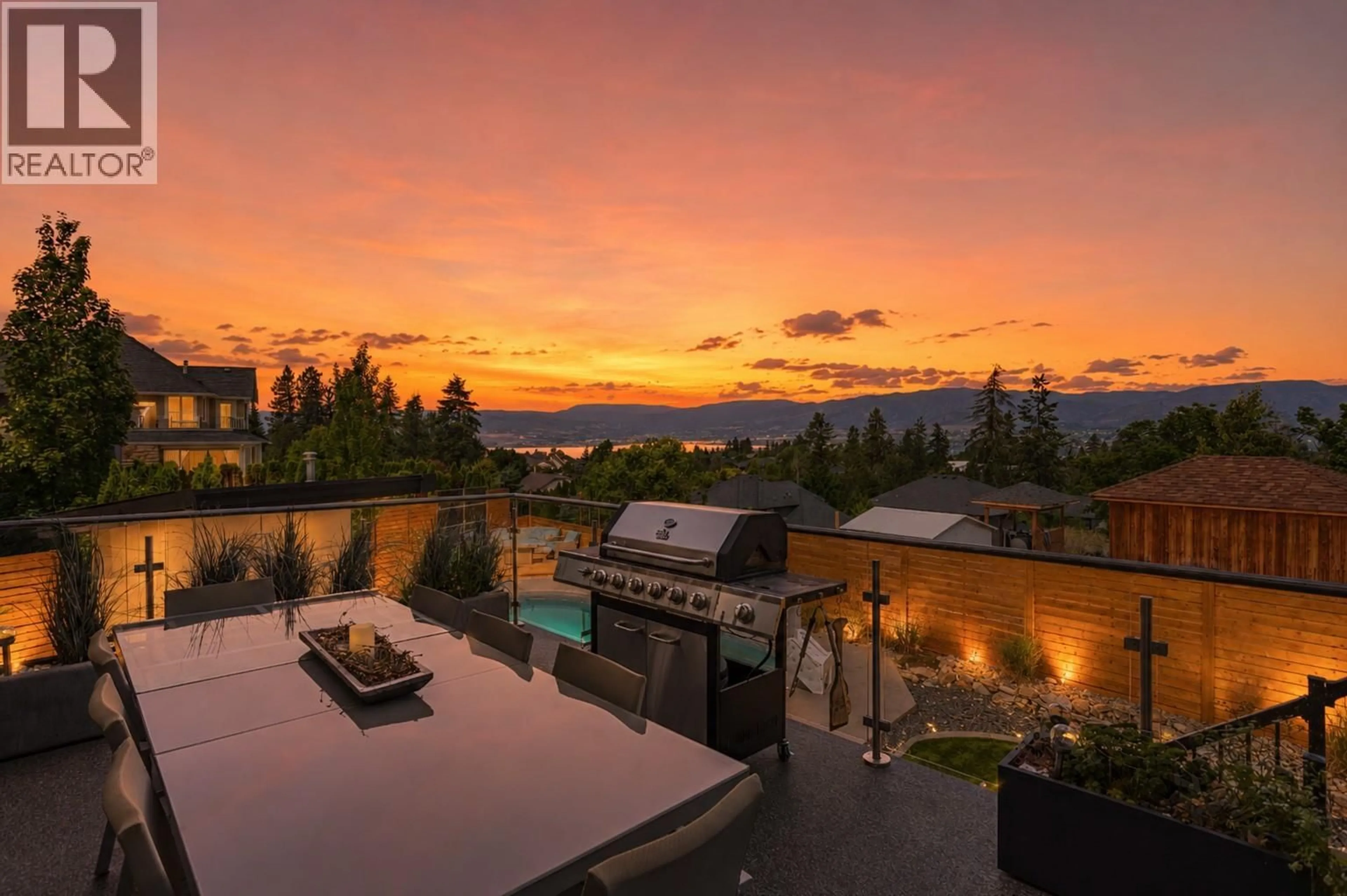 Patio, mountain view for 458 CAVELL PLACE, Kelowna British Columbia V1W5A3