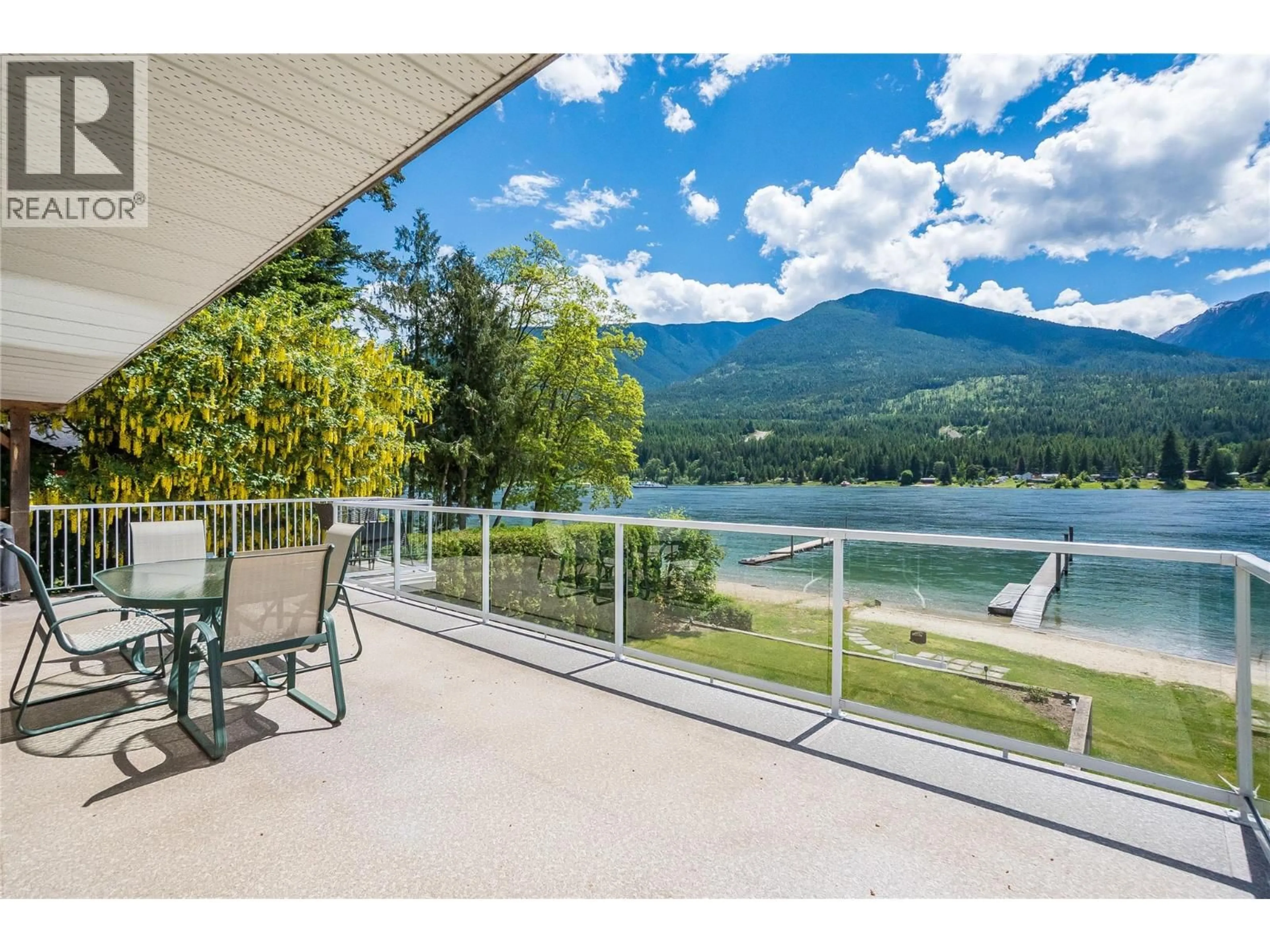 Patio, water/lake/river/ocean view for 7592 3A HIGHWAY, Balfour British Columbia V0B1C0