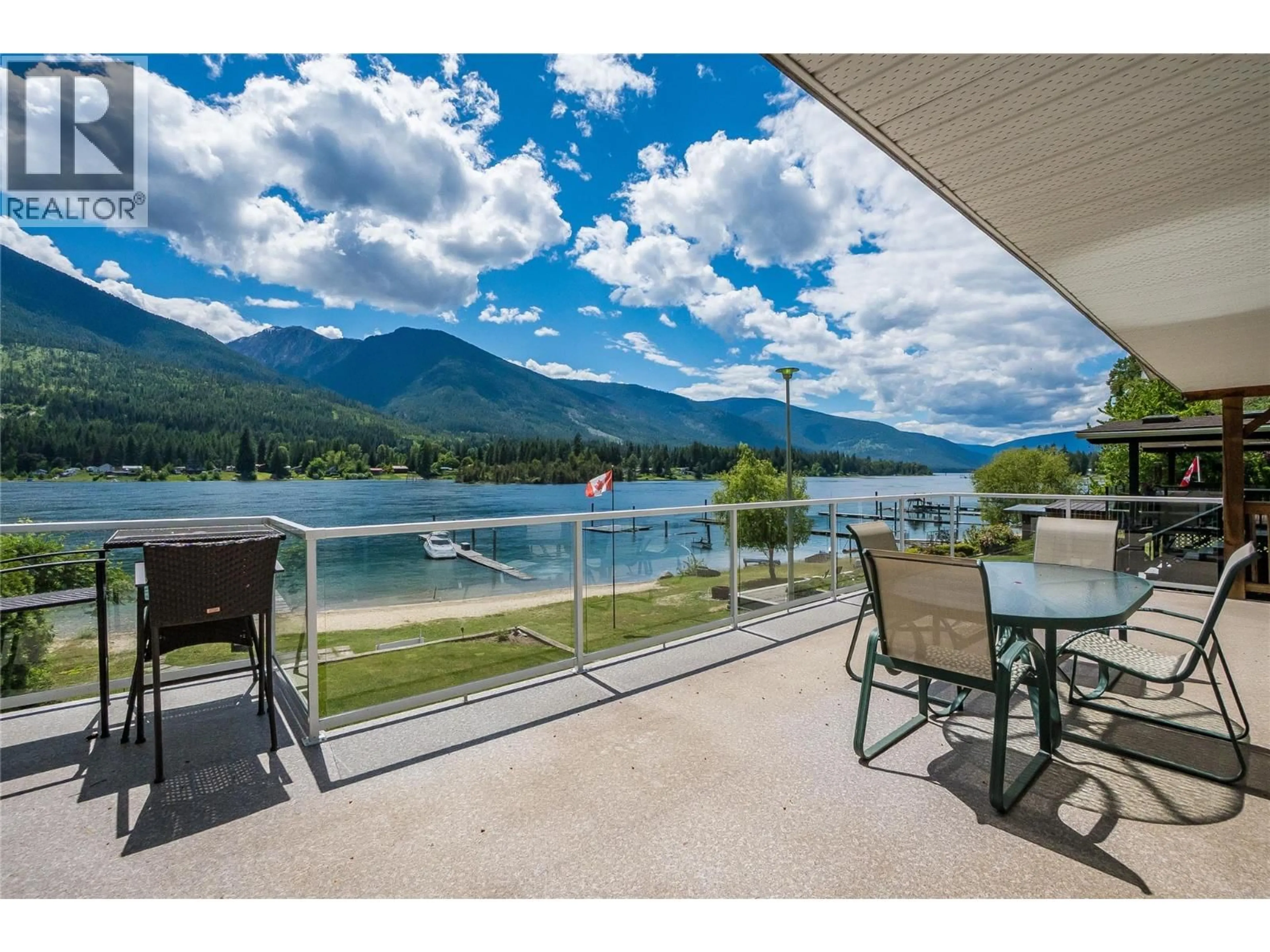 Patio, water/lake/river/ocean view for 7592 3A HIGHWAY, Balfour British Columbia V0B1C0