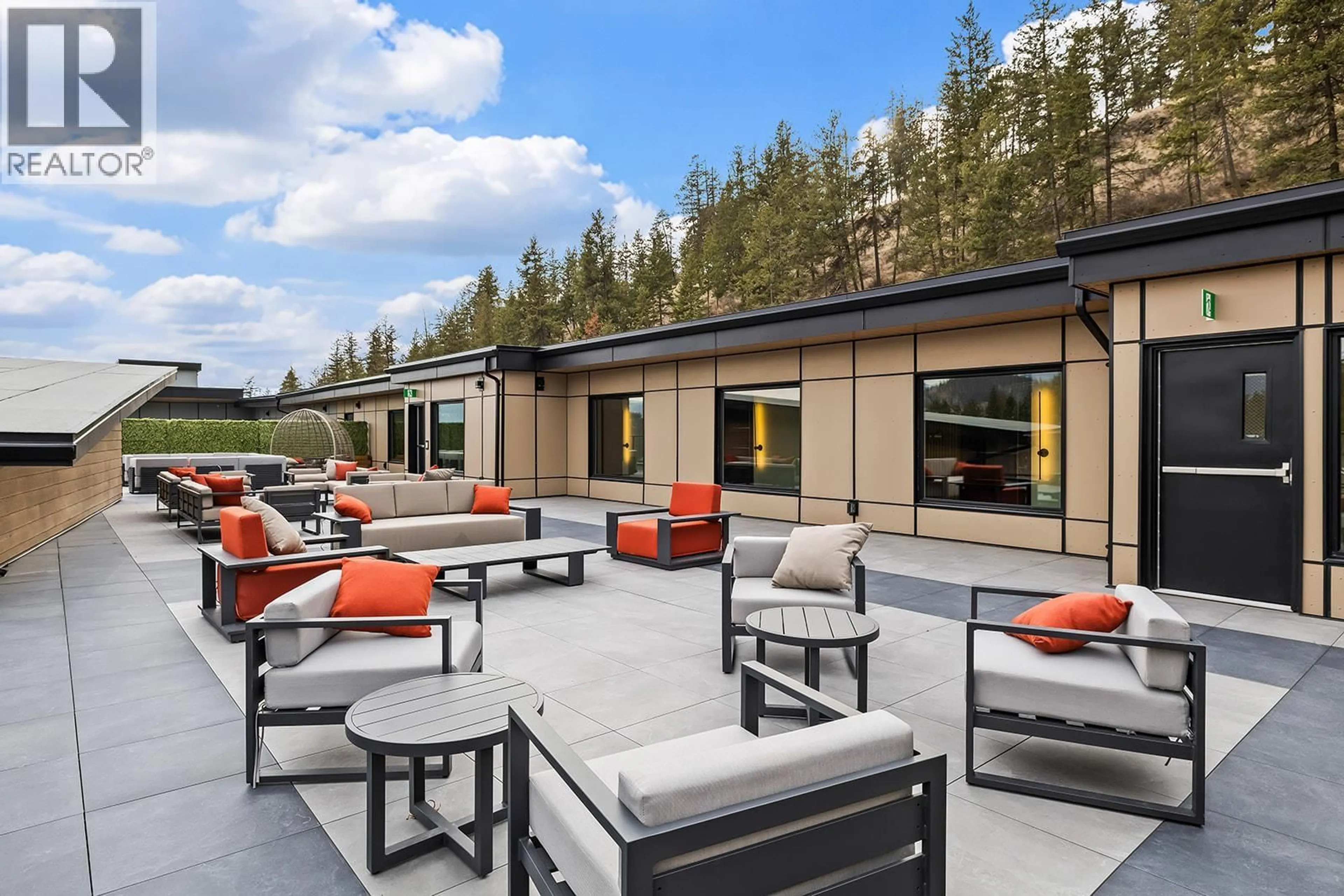 Patio, mountain view for 209 - 630 BOYNTON PLACE, Kelowna British Columbia V1V3B8
