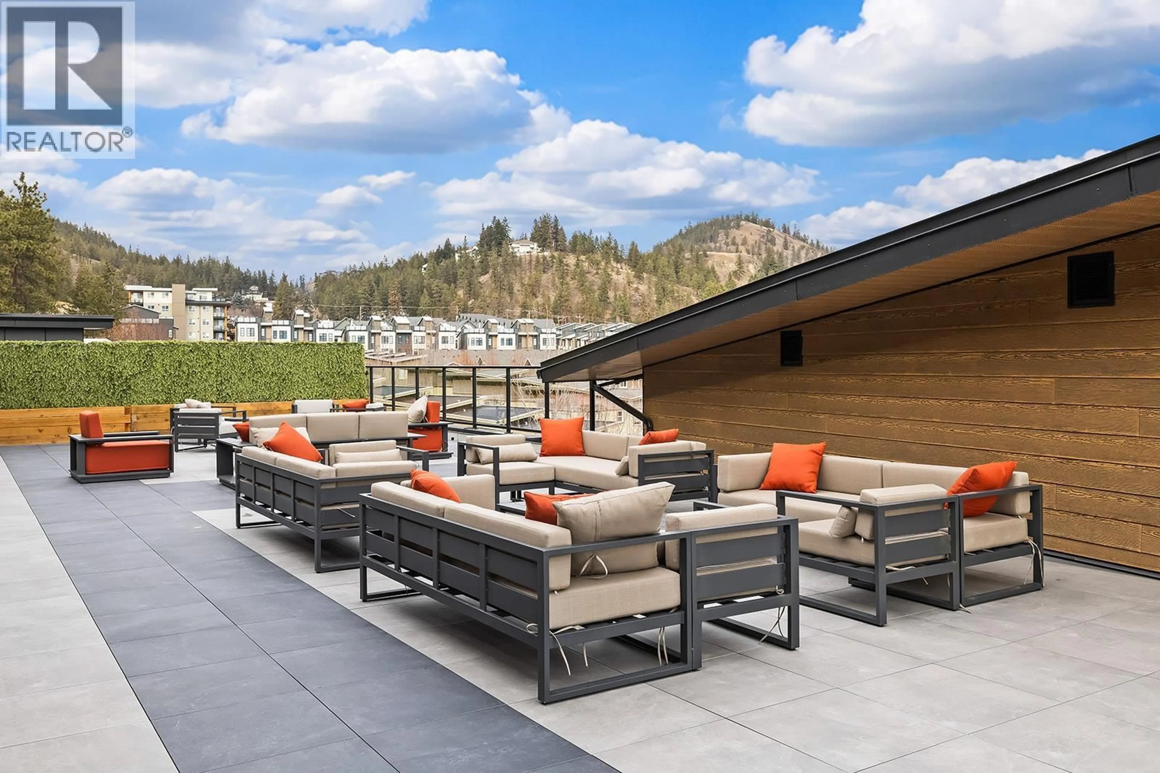 Patio, mountain view for 325 - 630 BOYNTON PLACE, Kelowna British Columbia V1V3B8