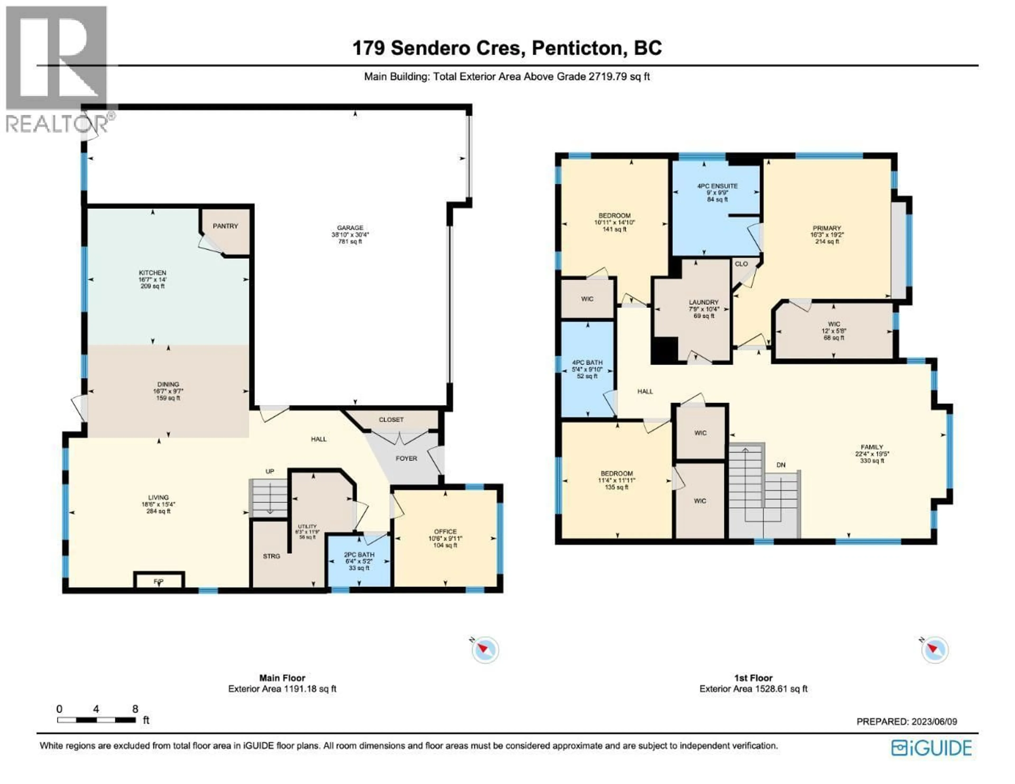 Floor plan for 179 SENDERO CRESCENT, Penticton British Columbia V2A0C3