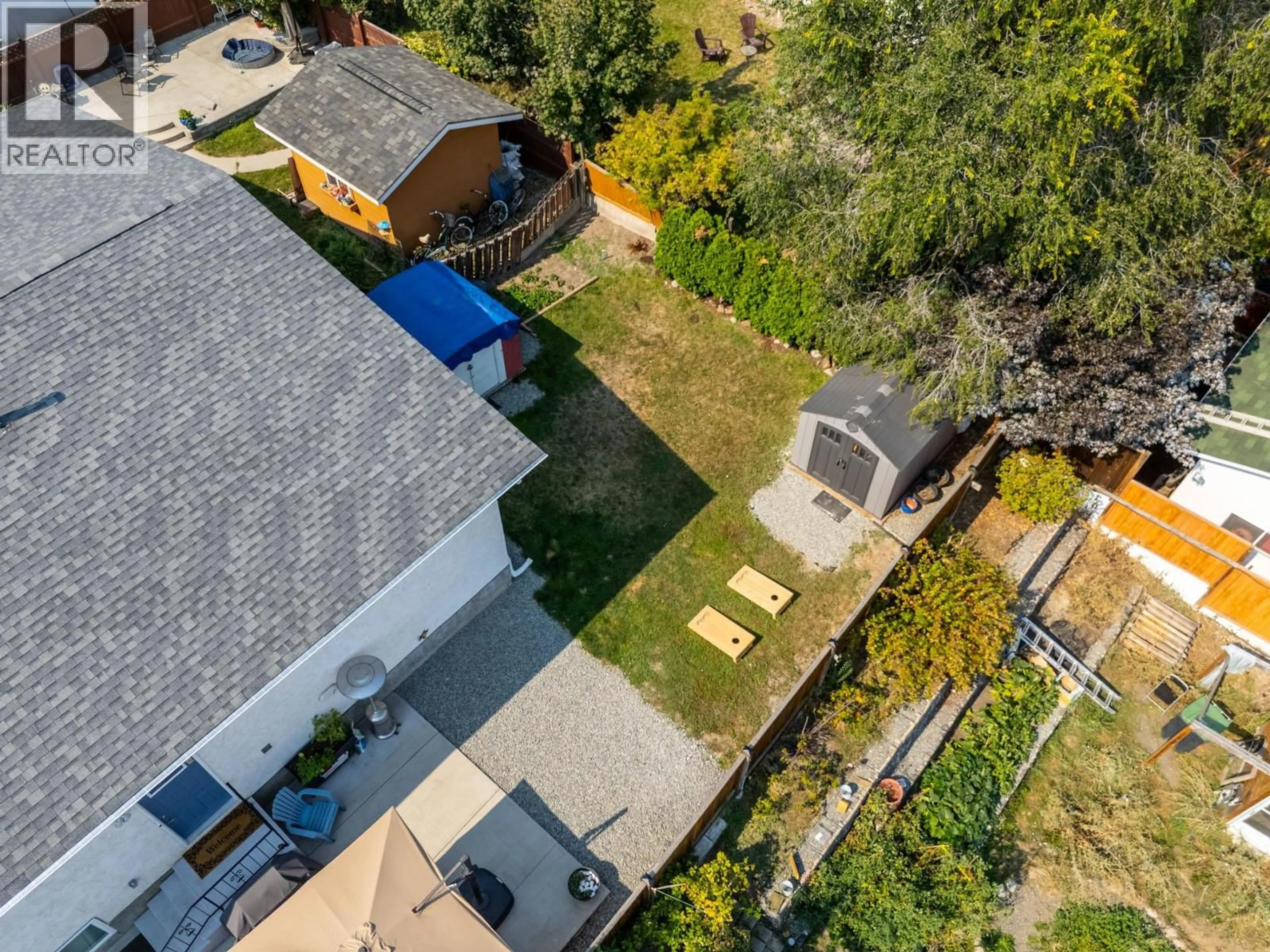 A pic from outside/outdoor area/front of a property/back of a property/a pic from drone, street for 2440 MARGARET ROAD, West Kelowna British Columbia V4T1N6