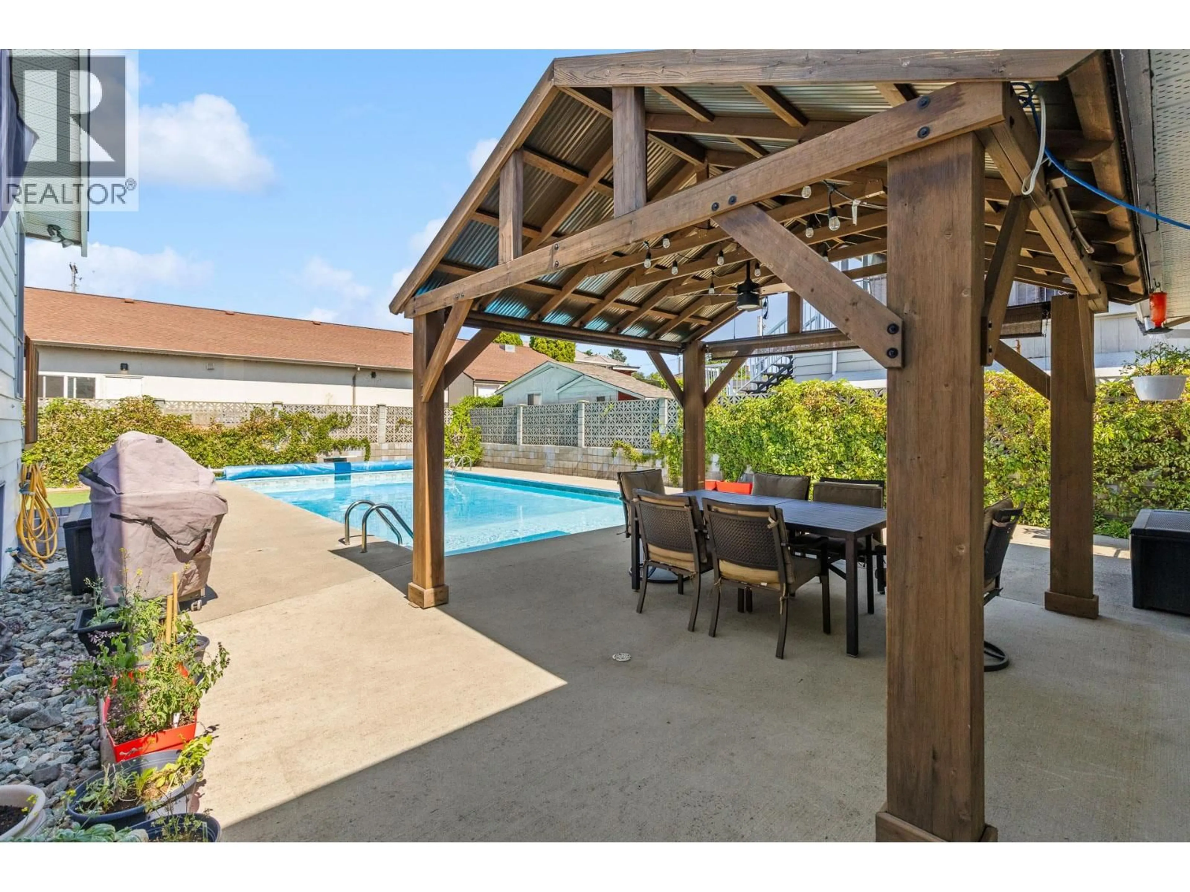 Patio, water/lake/river/ocean view for 14 QUAIL PLACE, Osoyoos British Columbia V0H1V1