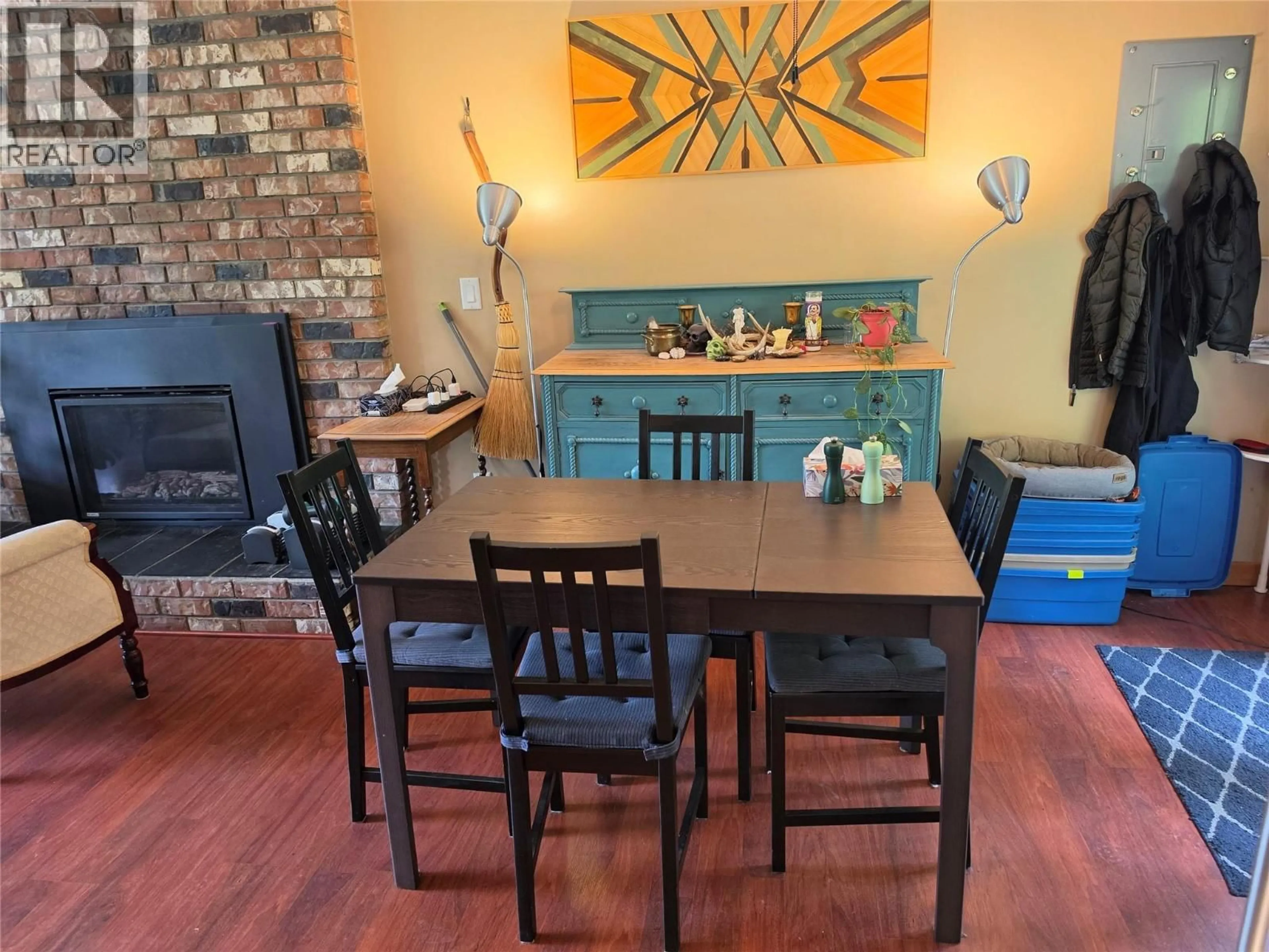 Dining room, wood/laminate floor for 2436 11TH AVENUE, Castlegar British Columbia V1N3A9