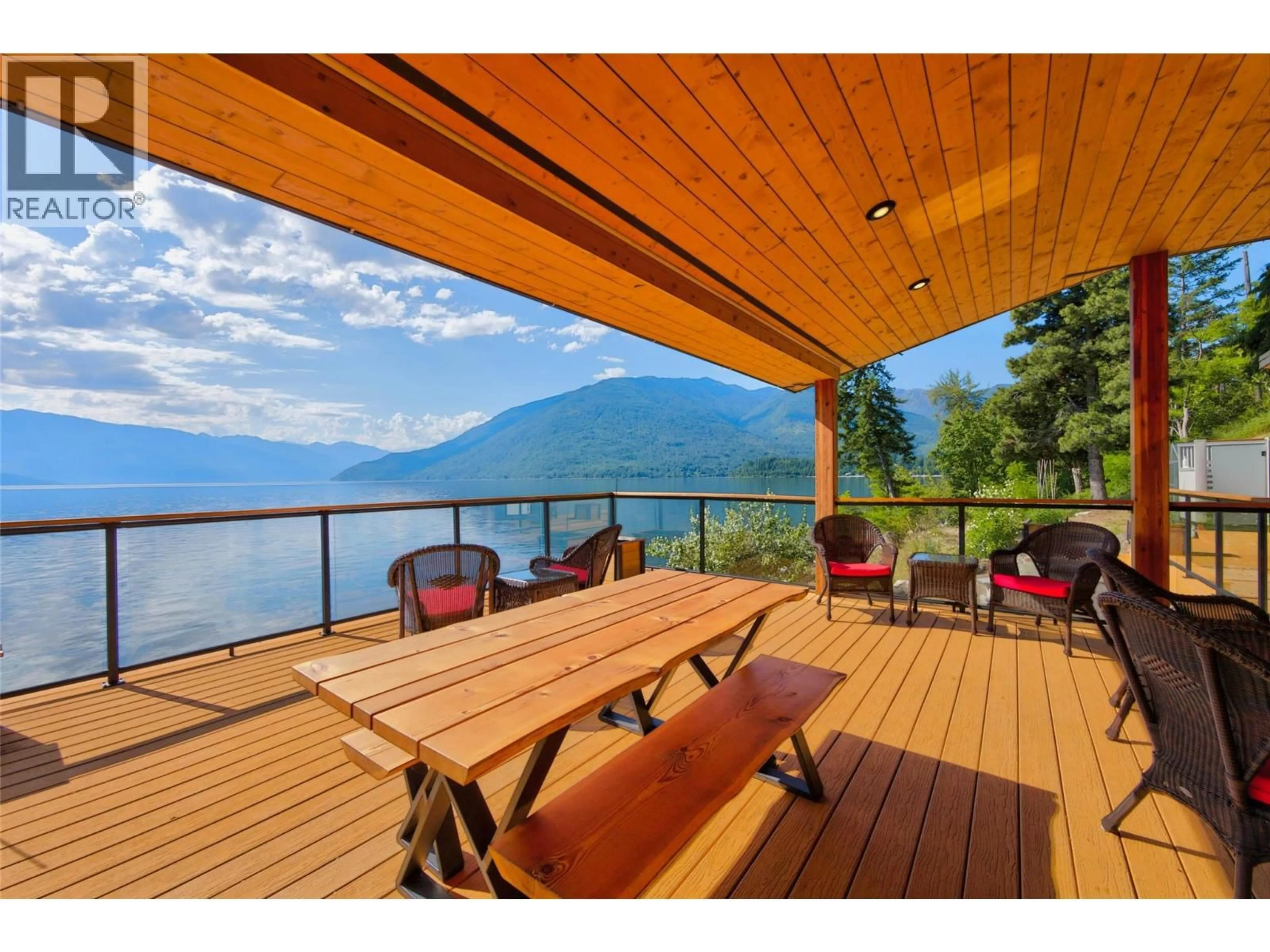 Patio, water/lake/river/ocean view for 1726 31 HIGHWAY, Queens Bay British Columbia V0B1M1