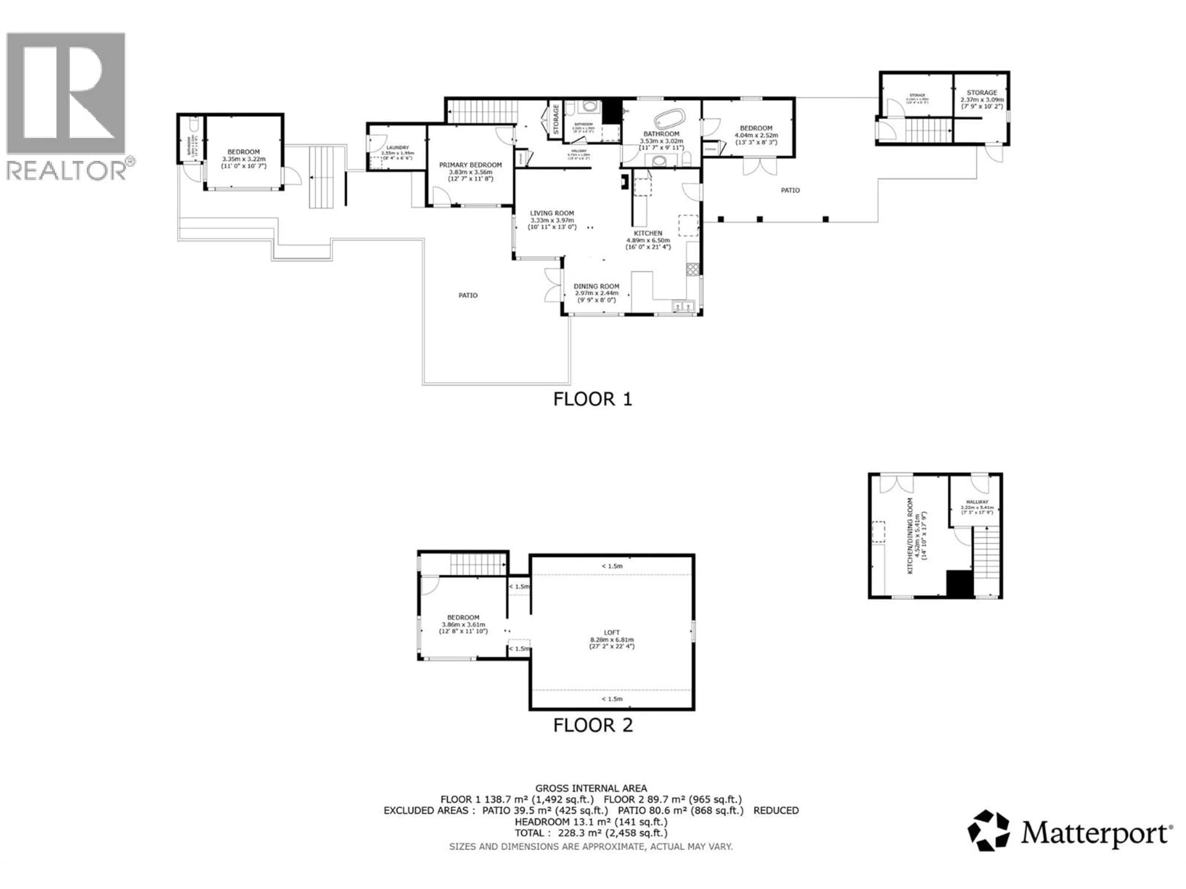 Floor plan for 1726 31 HIGHWAY, Queens Bay British Columbia V0B1M1