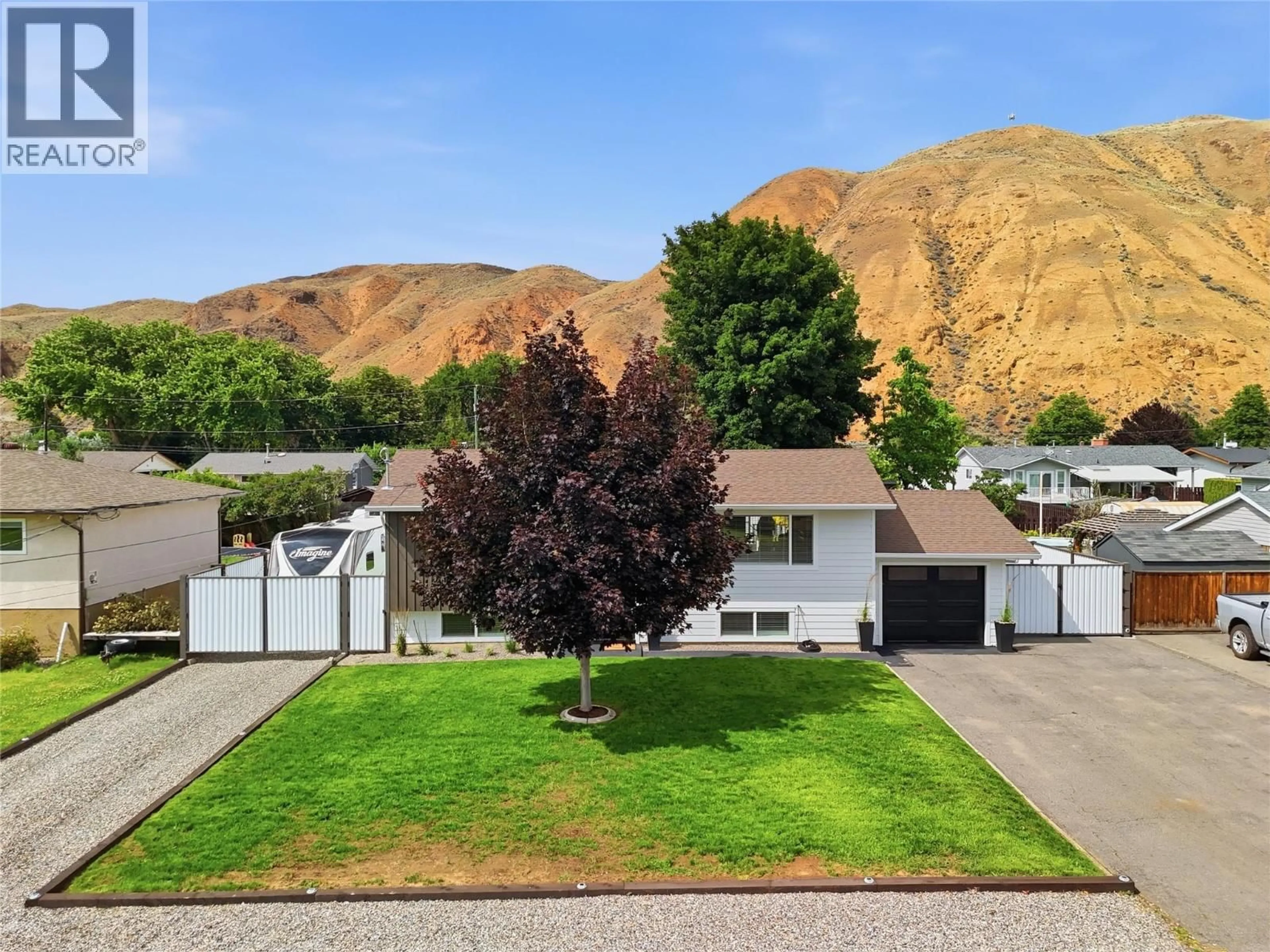 A pic from outside/outdoor area/front of a property/back of a property/a pic from drone, mountain view for 2330 ROSEWOOD AVENUE, Kamloops British Columbia V2B4Z1