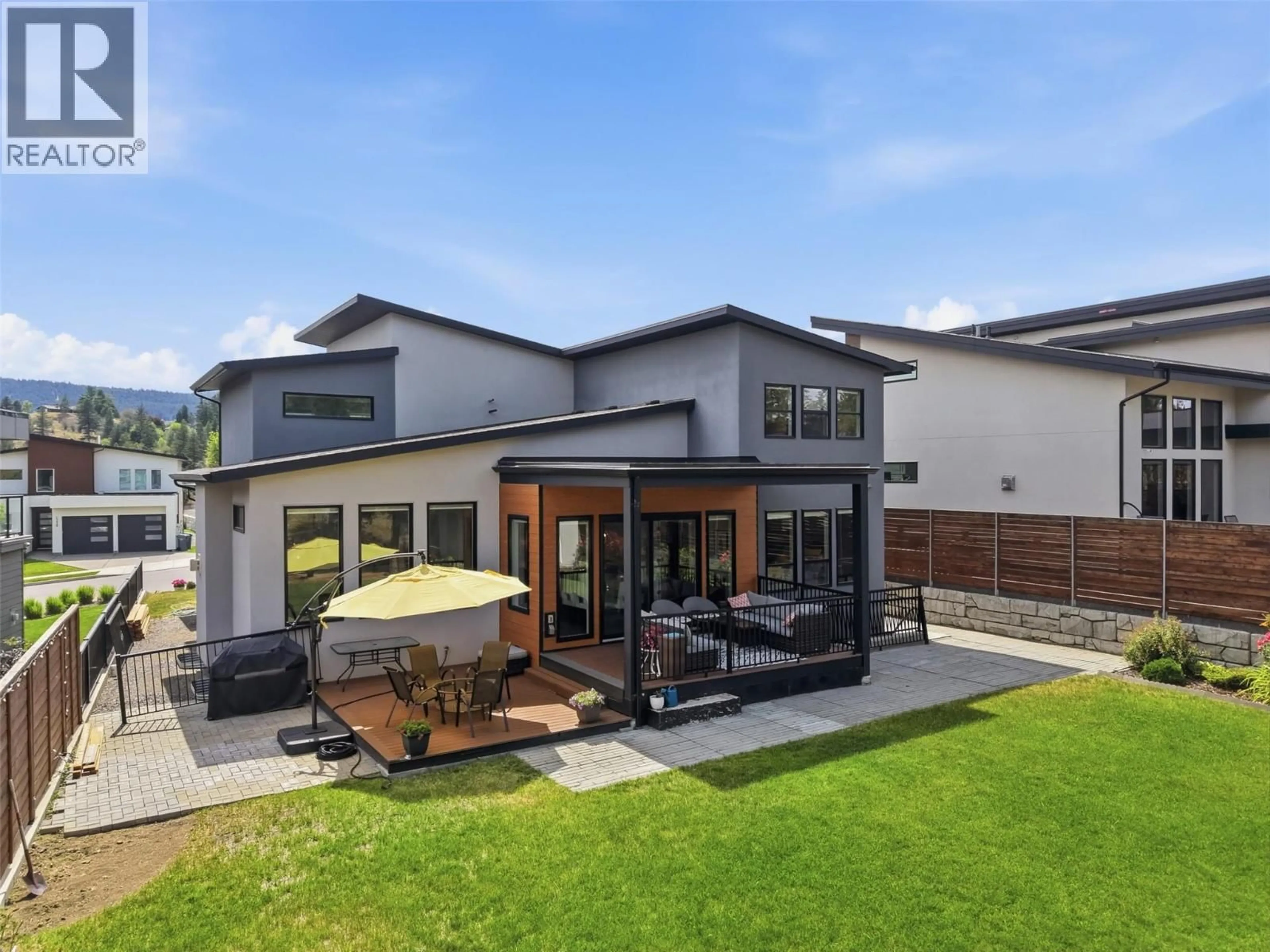 A pic from outside/outdoor area/front of a property/back of a property/a pic from drone, unknown for 1333 PRAIRIE ROSE DRIVE, Kamloops British Columbia V2E0C5