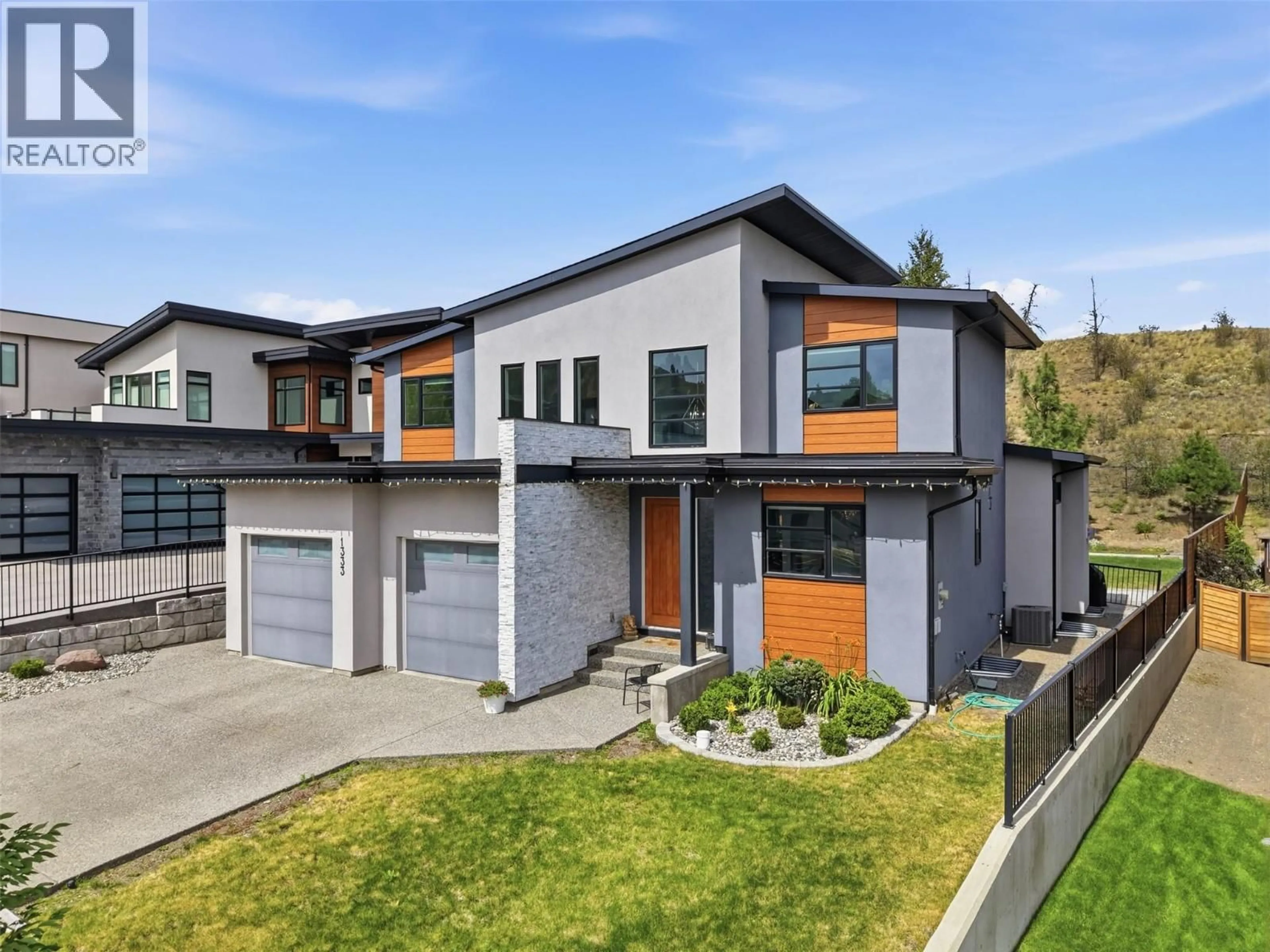 Home with brick exterior material, street for 1333 PRAIRIE ROSE DRIVE, Kamloops British Columbia V2E0C5