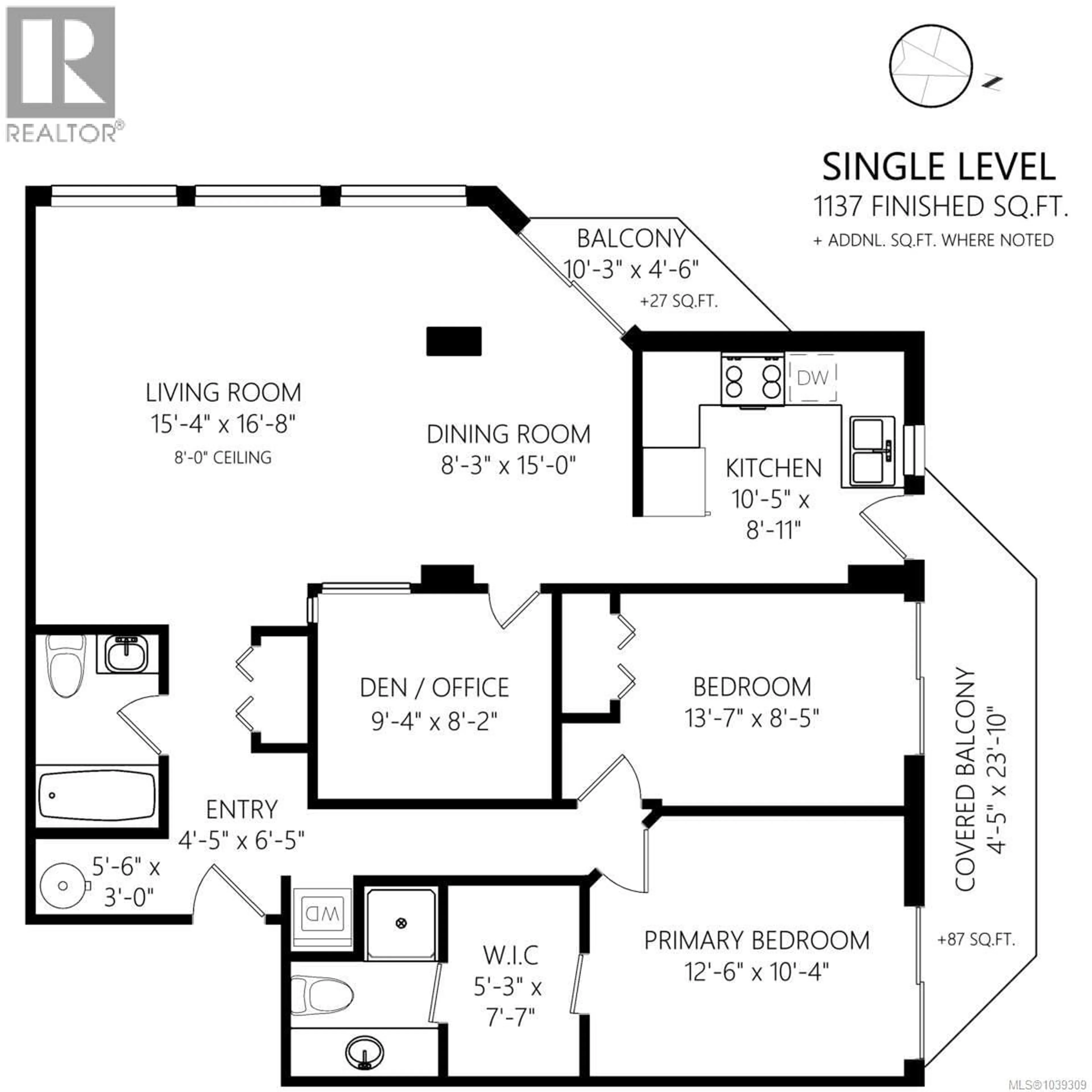 Floor plan for 603 - 220 TOWNSITE ROAD, Nanaimo British Columbia V9S5S8