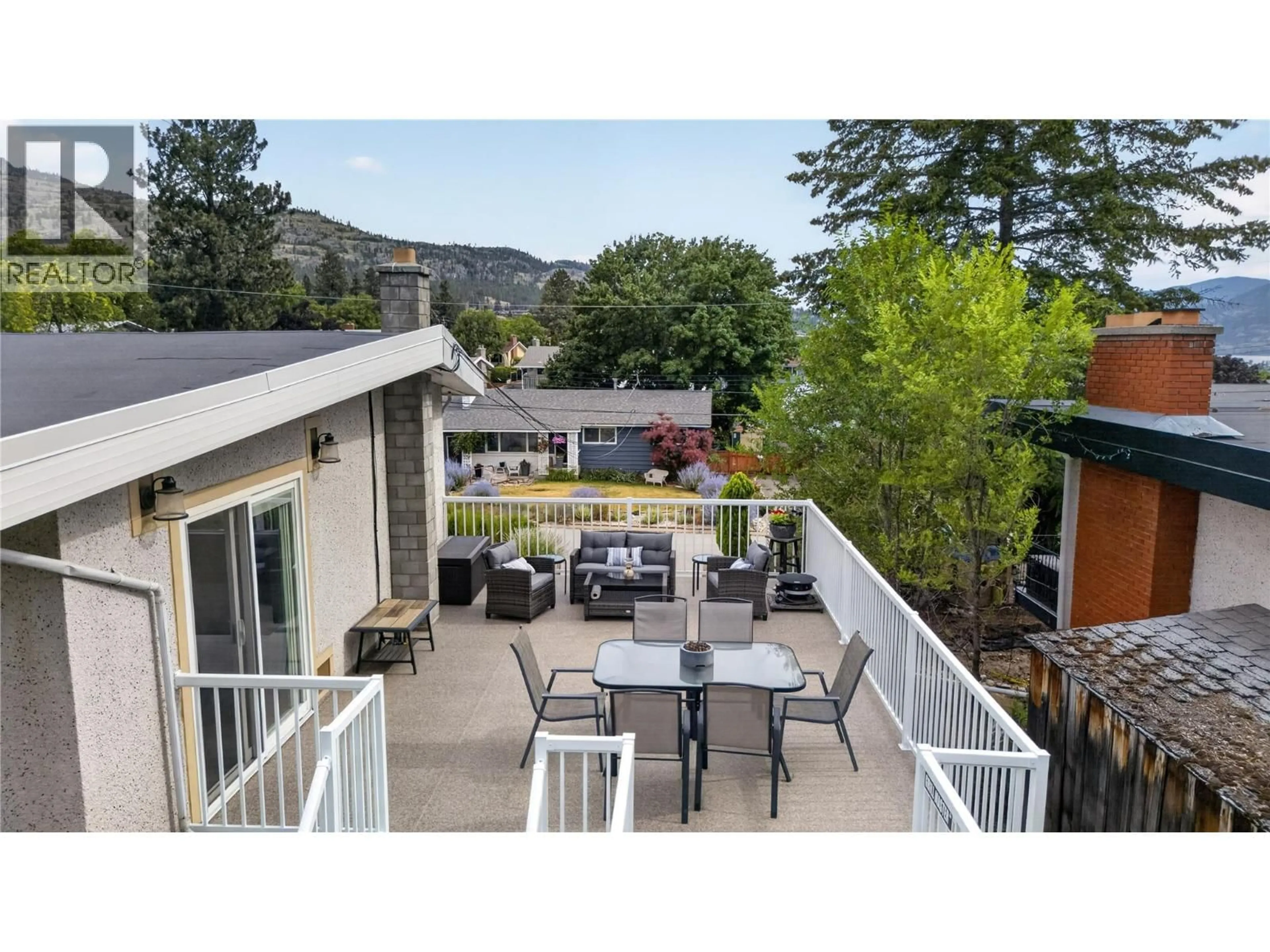 Patio, mountain view for 162 WOODLANDS PLACE, Penticton British Columbia V2A3B2