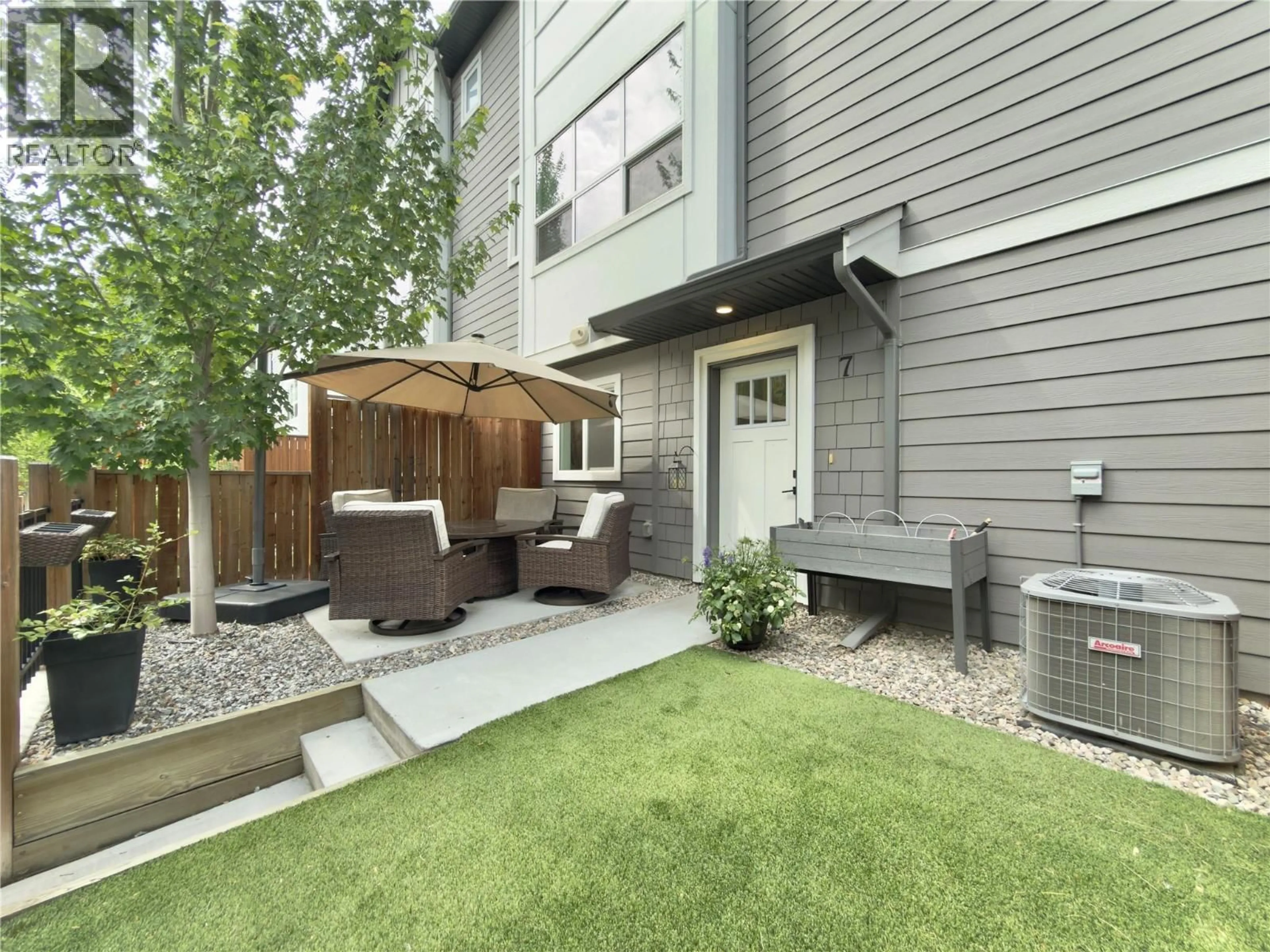 Patio, street for 7 - 12075 OCEOLA ROAD, Lake Country British Columbia V4V0A7
