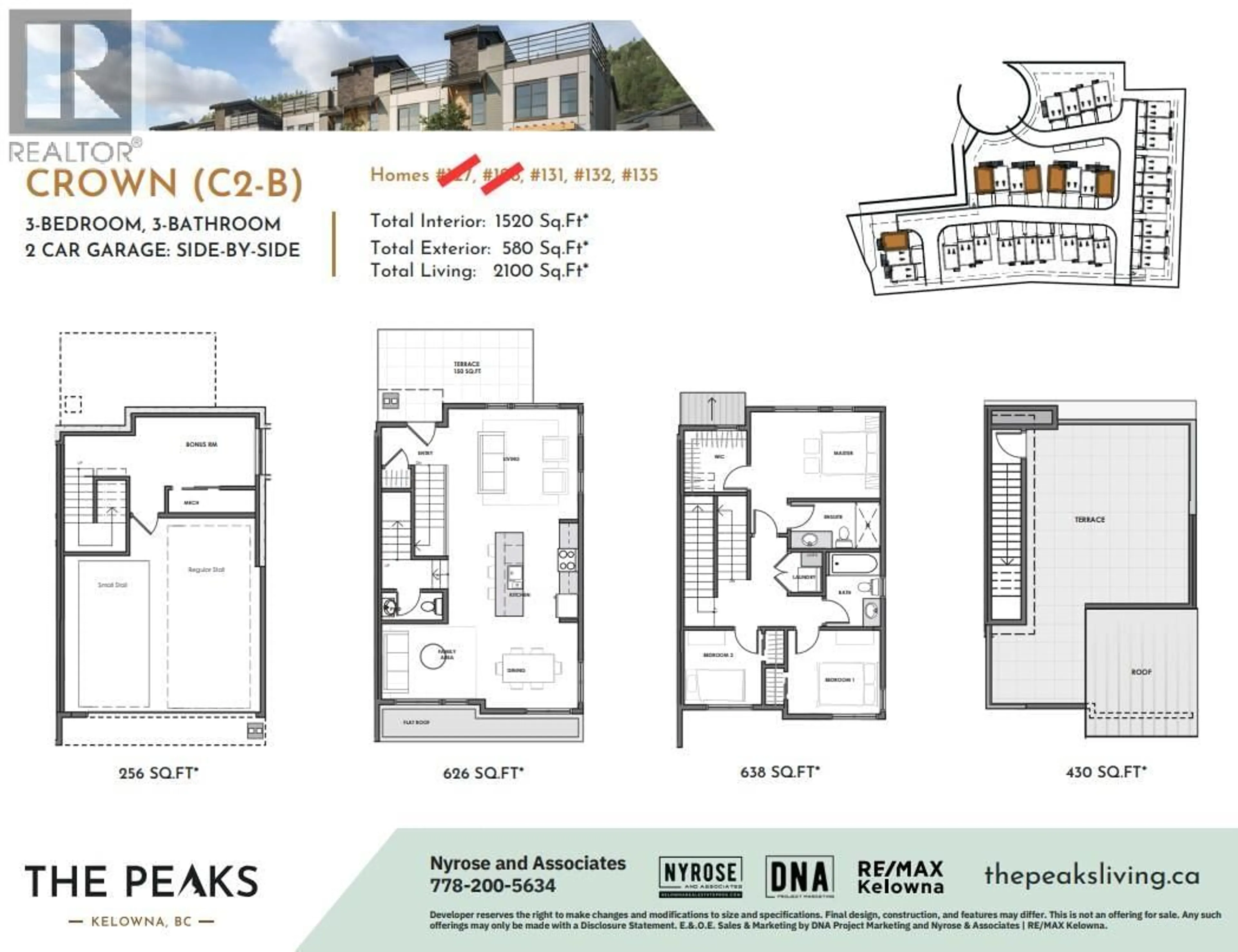Floor plan for 132 - 1455 CARA GLEN COURT, Kelowna British Columbia V1V3B8