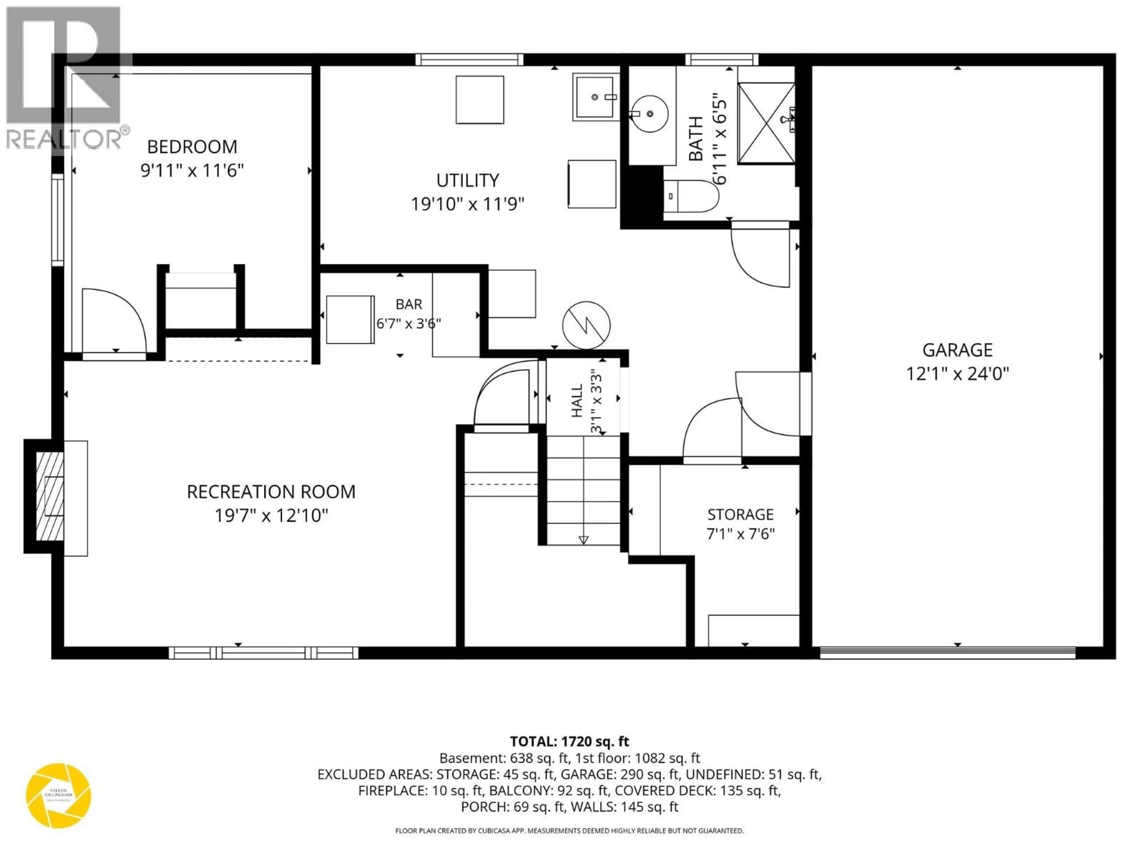 Floor plan for 135 SILVERTHRONE CRESCENT, Kamloops British Columbia V2C1R4