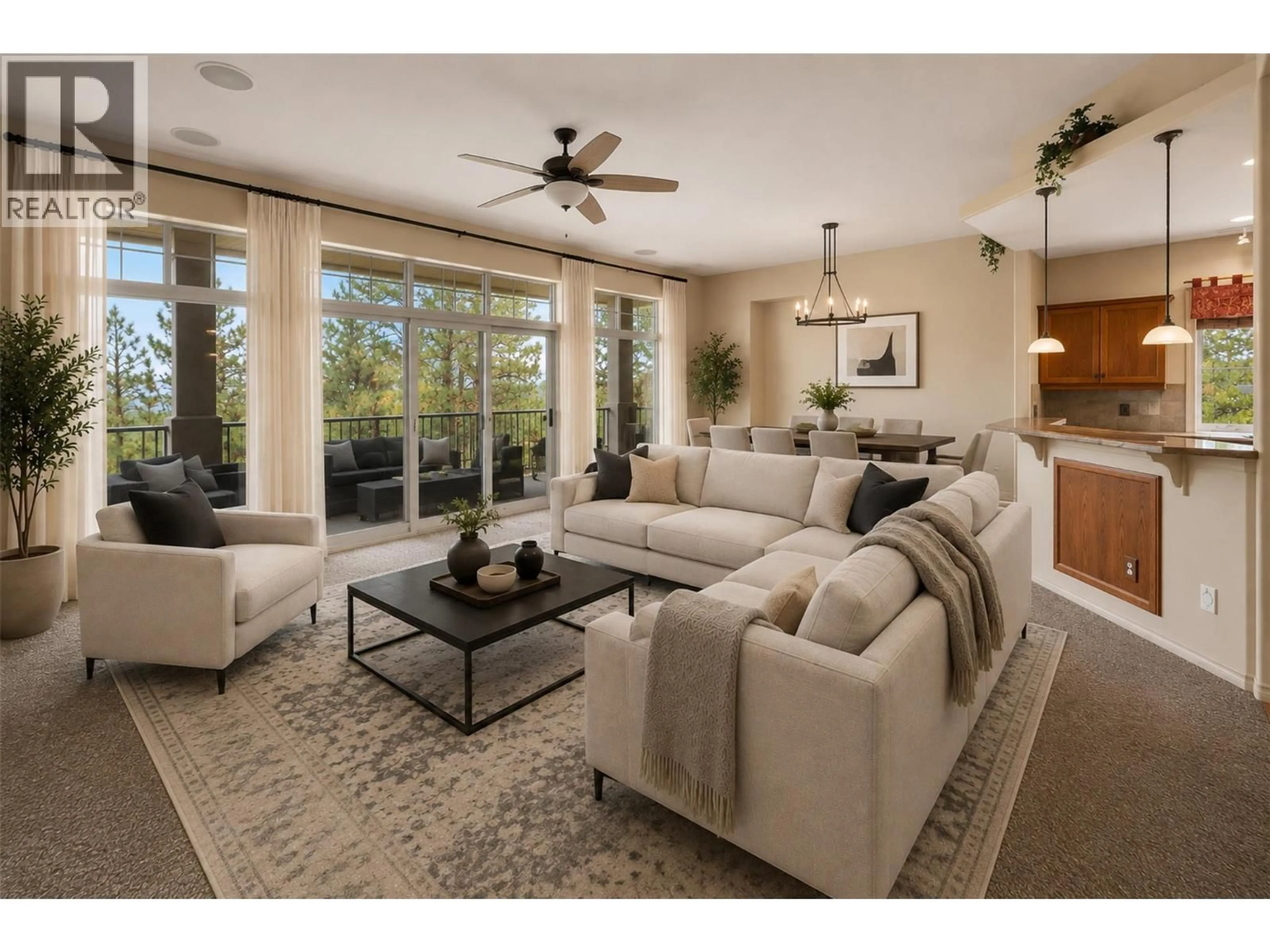 Living room with furniture, unknown for 2 - 4520 GALLAGHERS LOOKOUT, Kelowna British Columbia V1W3Z8