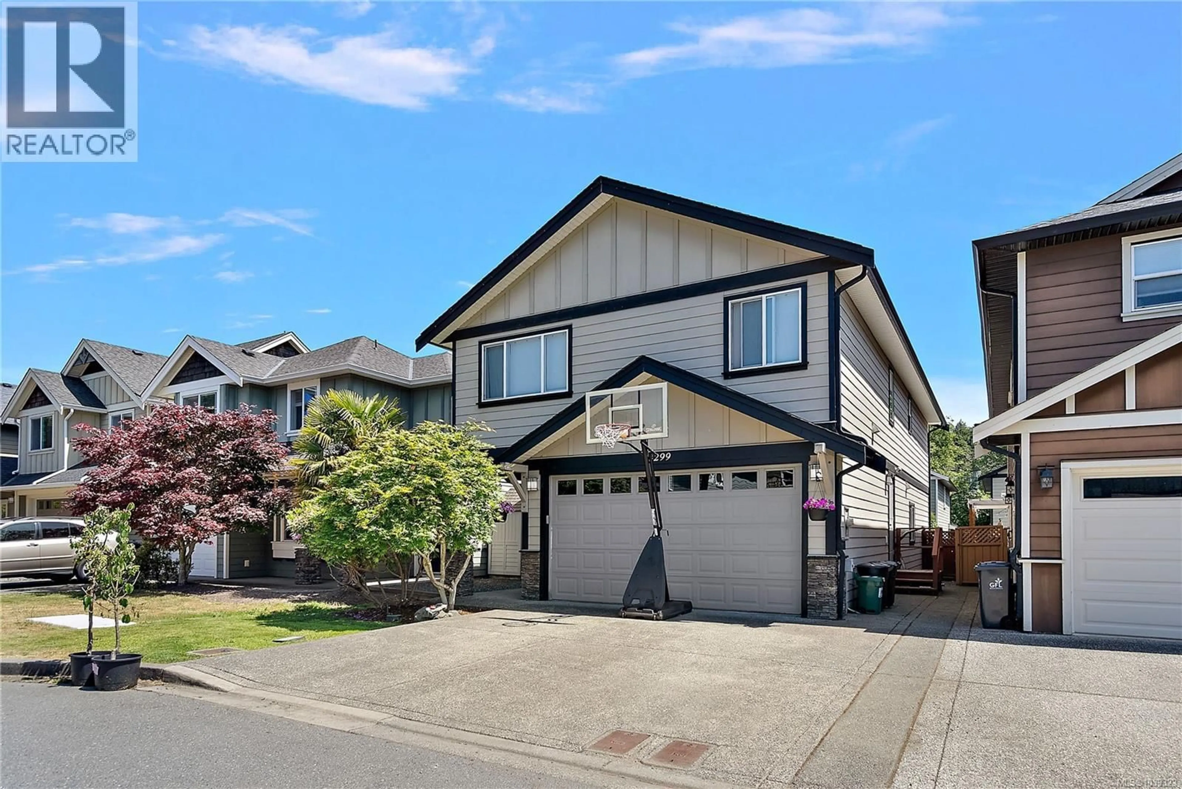 Home with vinyl exterior material, street for 3299 MERLIN ROAD, Langford British Columbia V9C0H3