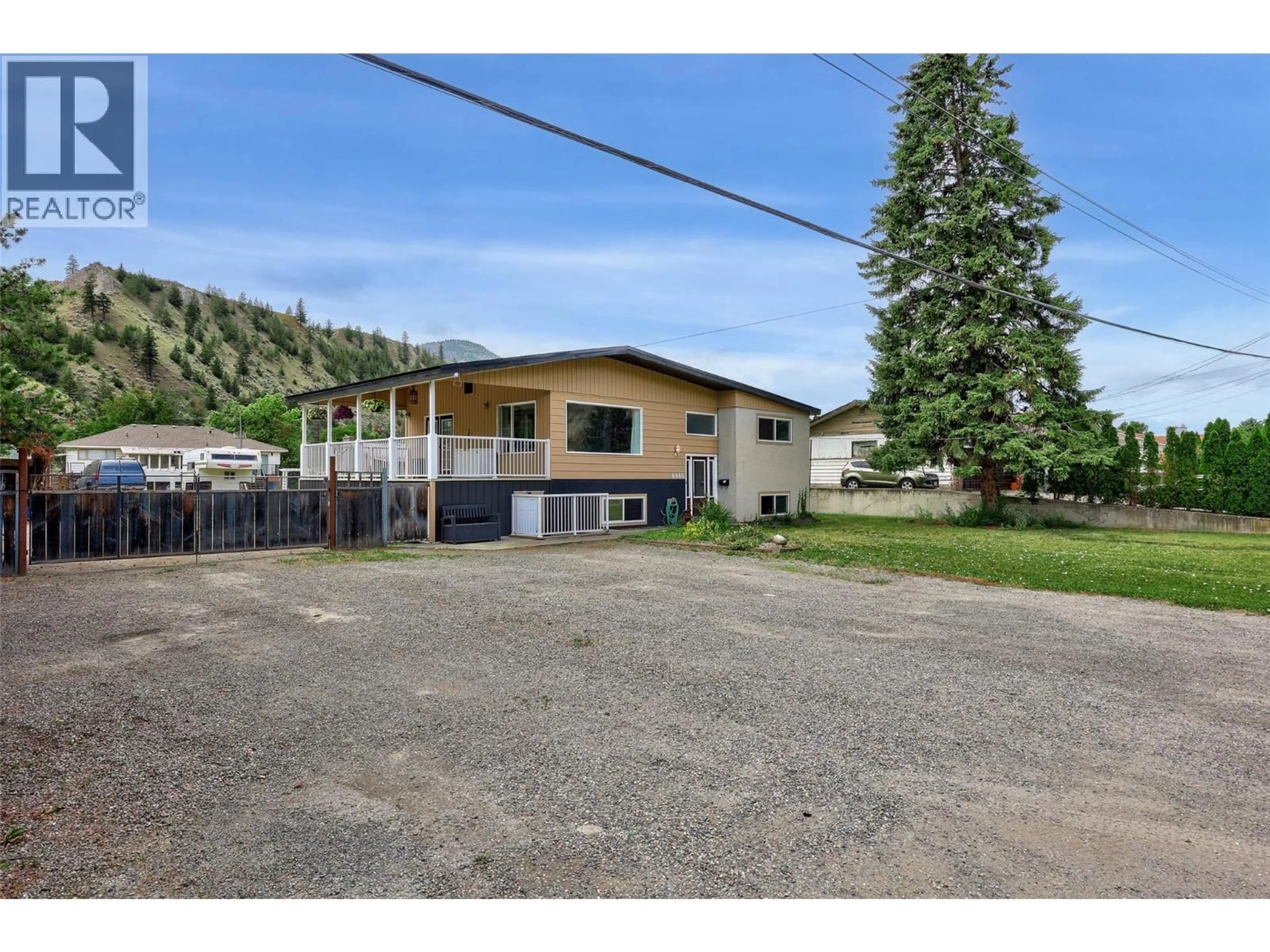 A pic from outside/outdoor area/front of a property/back of a property/a pic from drone, unknown for 6685 BEAVER CRESCENT, Kamloops British Columbia V2C4B2