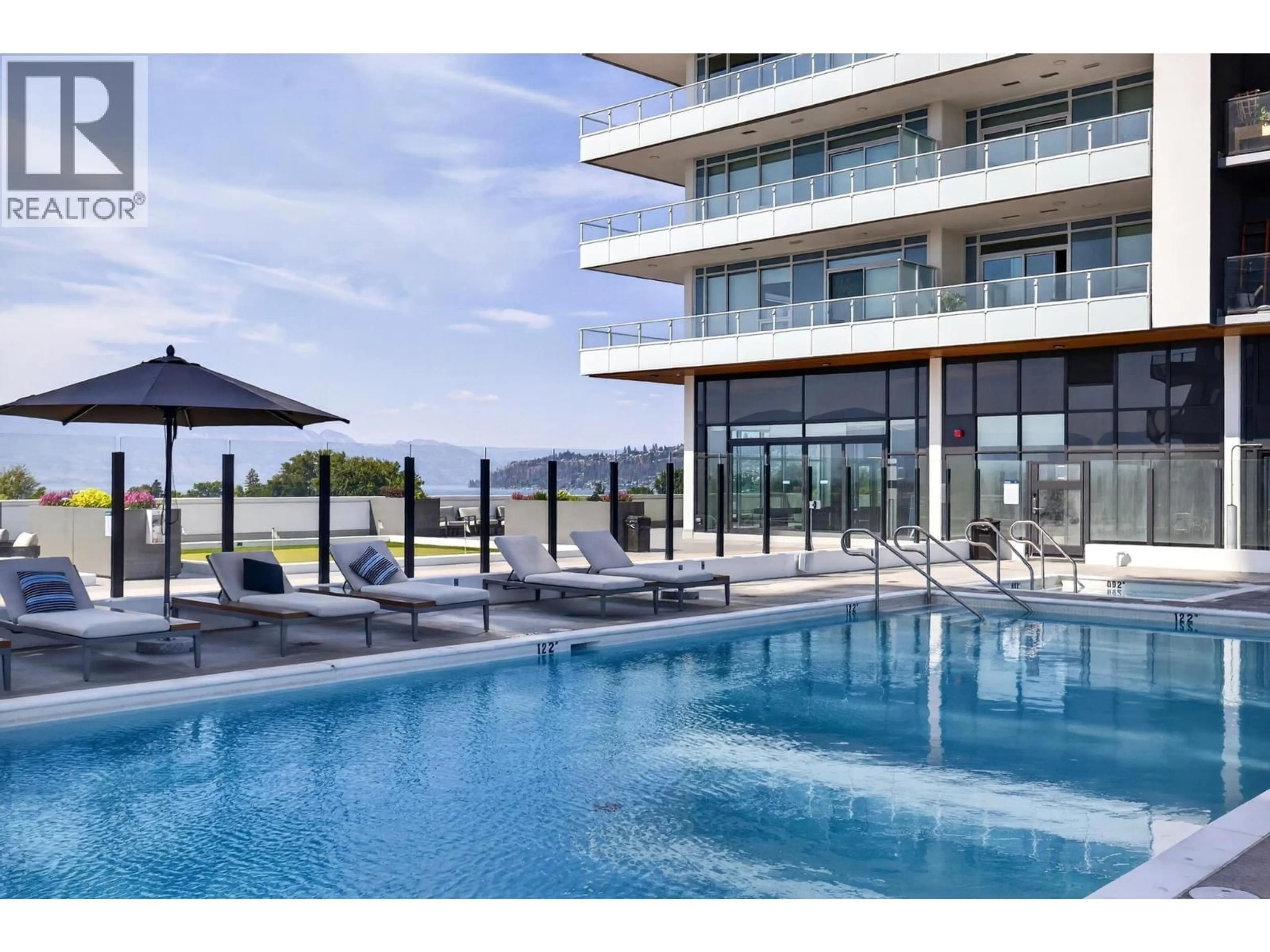 Pool for 2206 - 238 LEON AVENUE, Kelowna British Columbia V1Y0N6