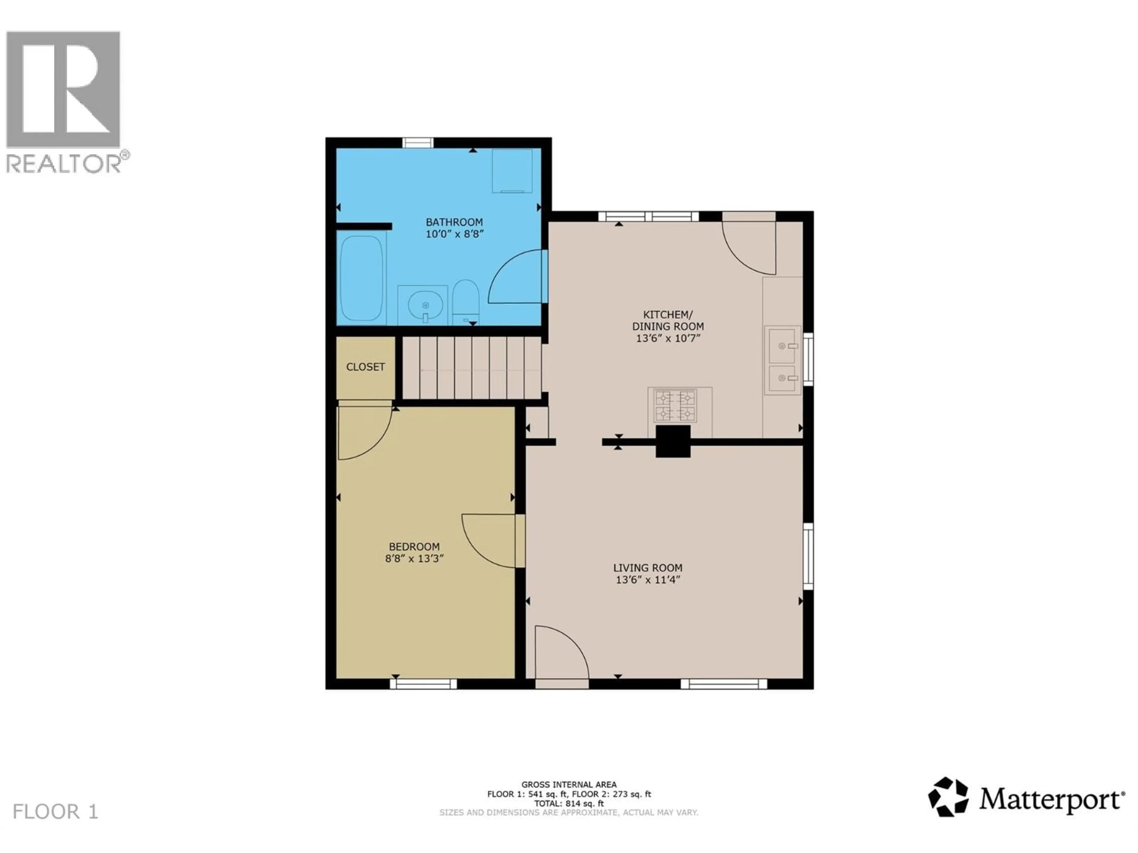Floor plan for 812 KOKANEE AVENUE, Nelson British Columbia V1L3P6