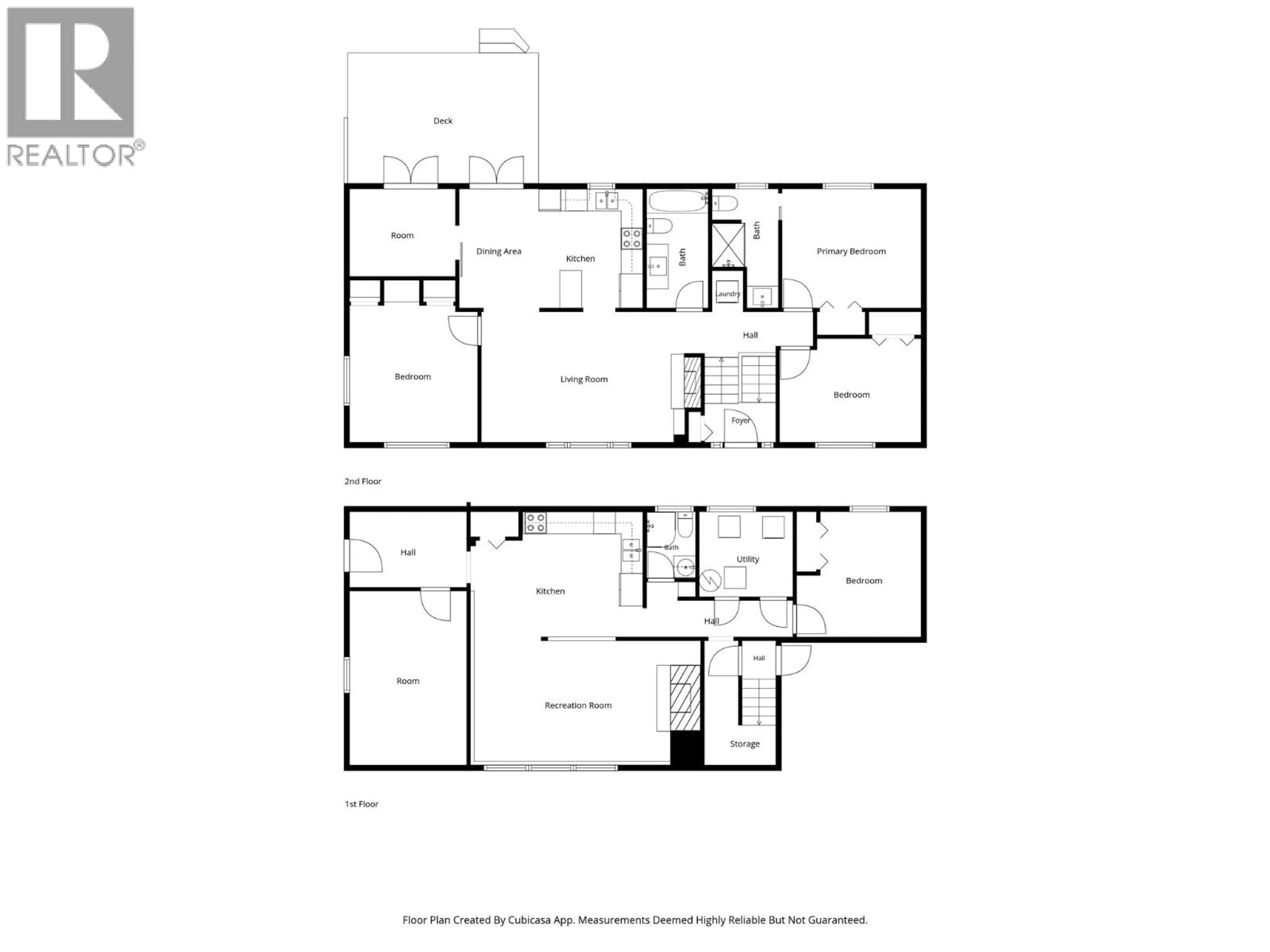 Floor plan for 1871 SPRINGHILL DRIVE, Kamloops British Columbia V2E1J2