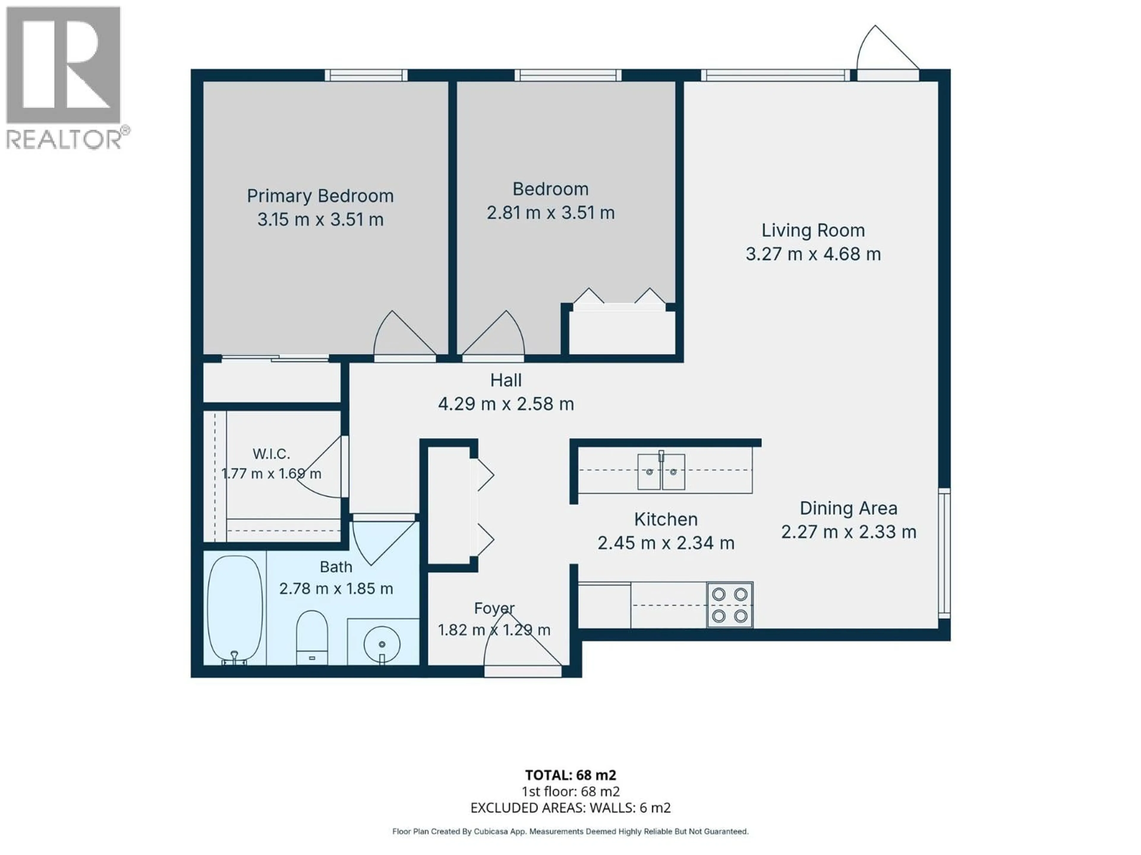 Floor plan for 305 - 2126 68TH AVENUE, Grand Forks British Columbia V0H1H0