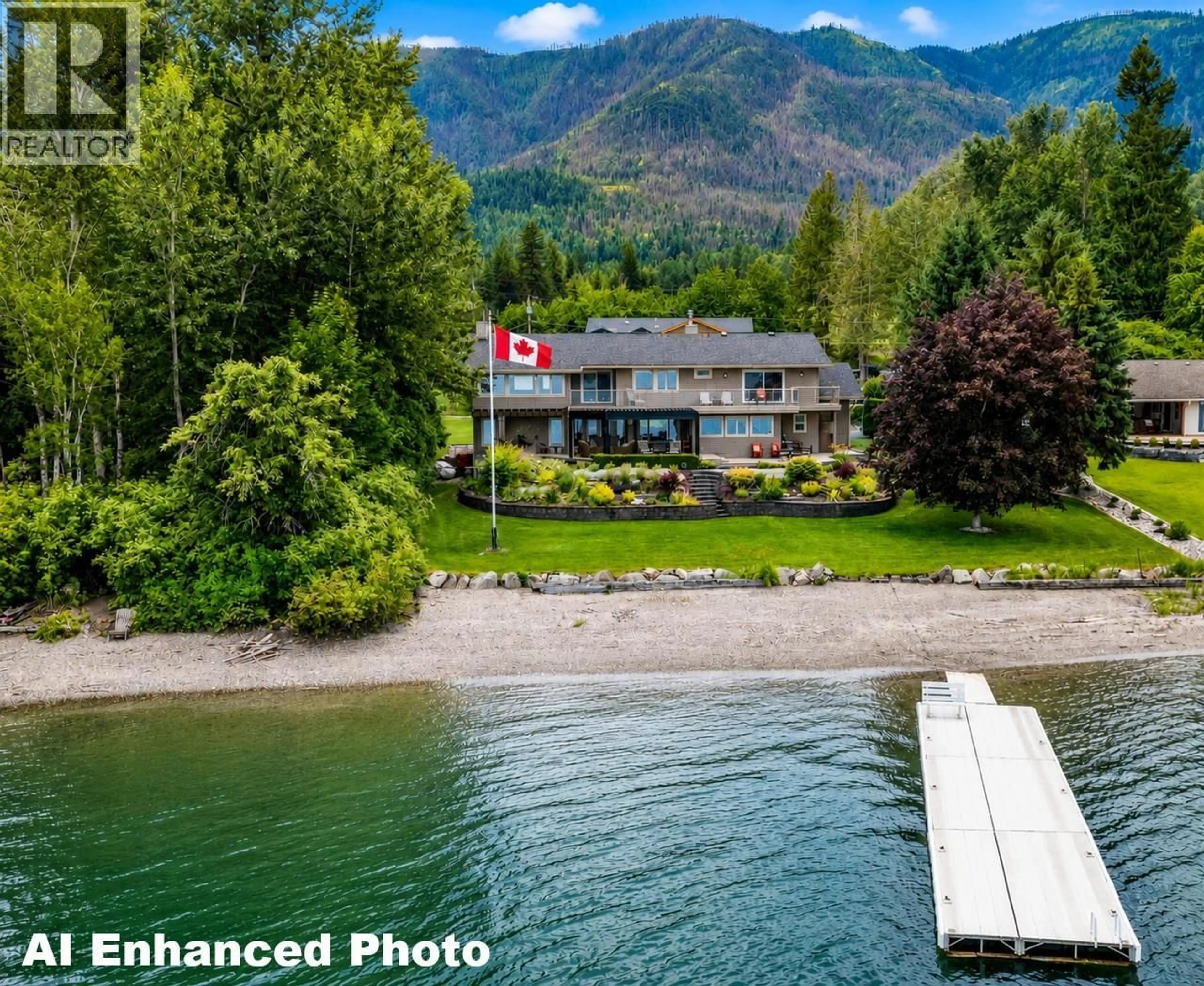 A pic from outside/outdoor area/front of a property/back of a property/a pic from drone, water/lake/river/ocean view for 777 COUBEAUX PLACE, Sorrento British Columbia V0E2W1