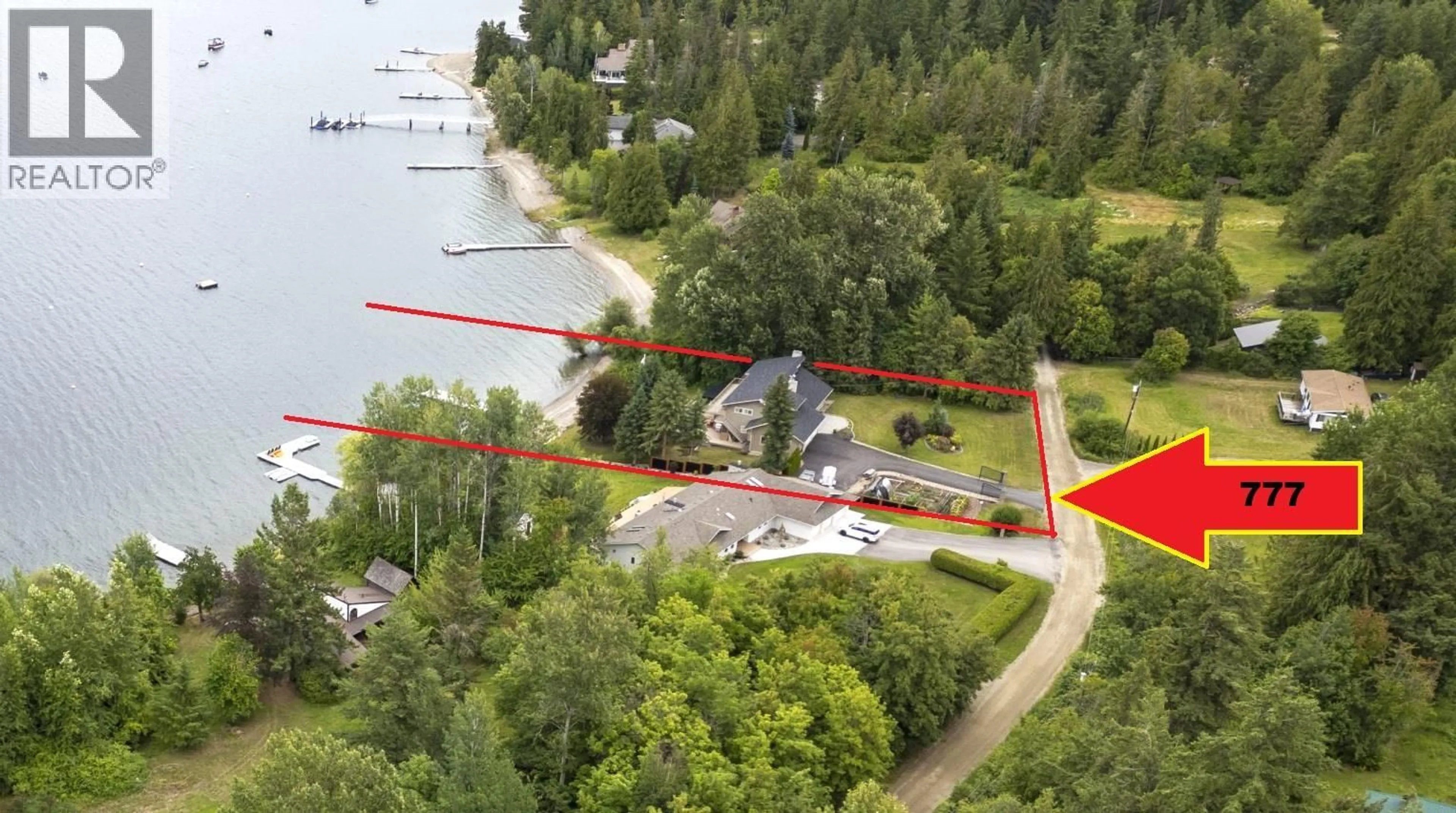 A pic from outside/outdoor area/front of a property/back of a property/a pic from drone, water/lake/river/ocean view for 777 COUBEAUX PLACE, Sorrento British Columbia V0E2W1