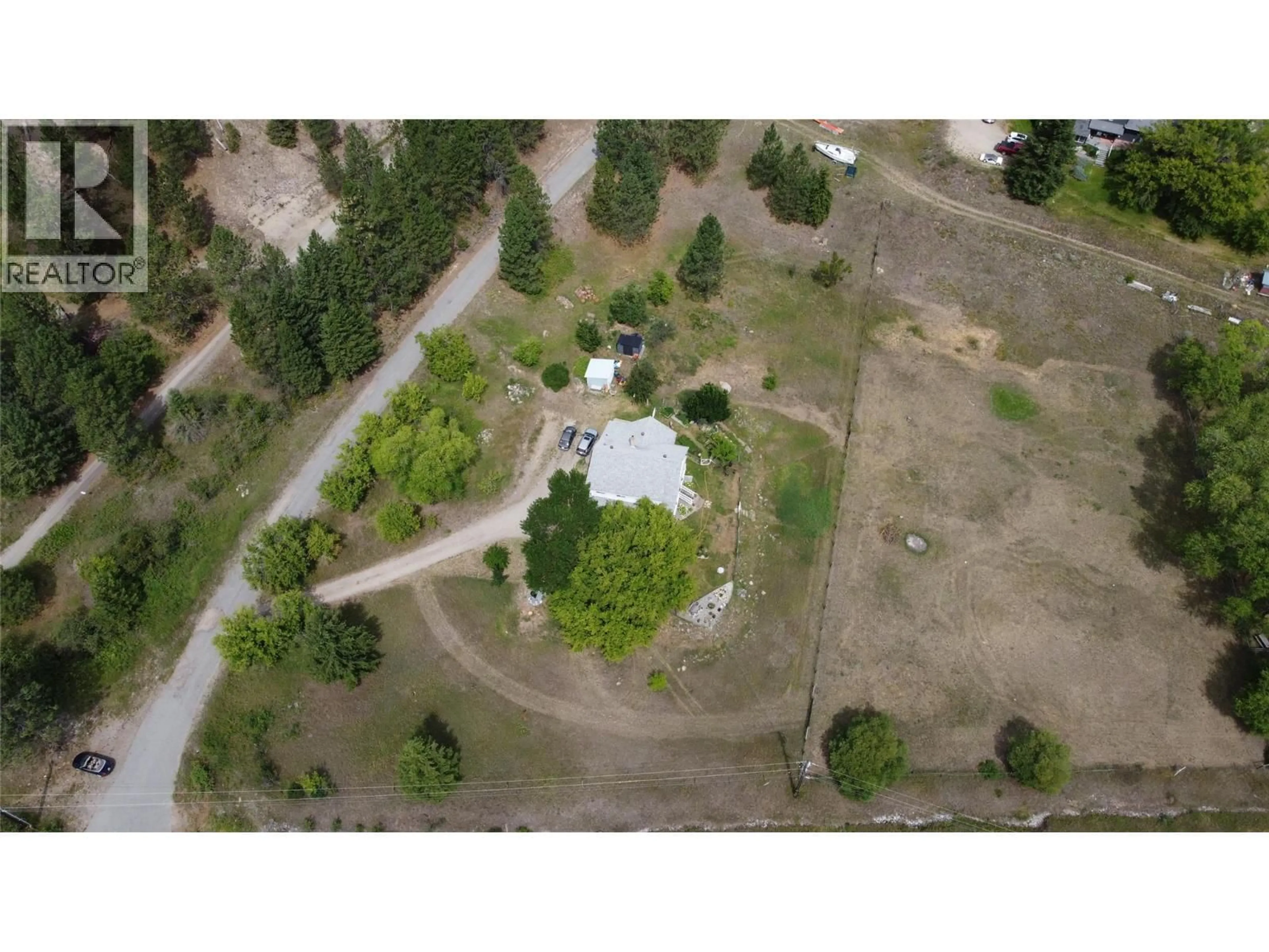 A pic from outside/outdoor area/front of a property/back of a property/a pic from drone, unknown for 3195 HAIRSINE ROAD, Grand Forks British Columbia V0H1H2