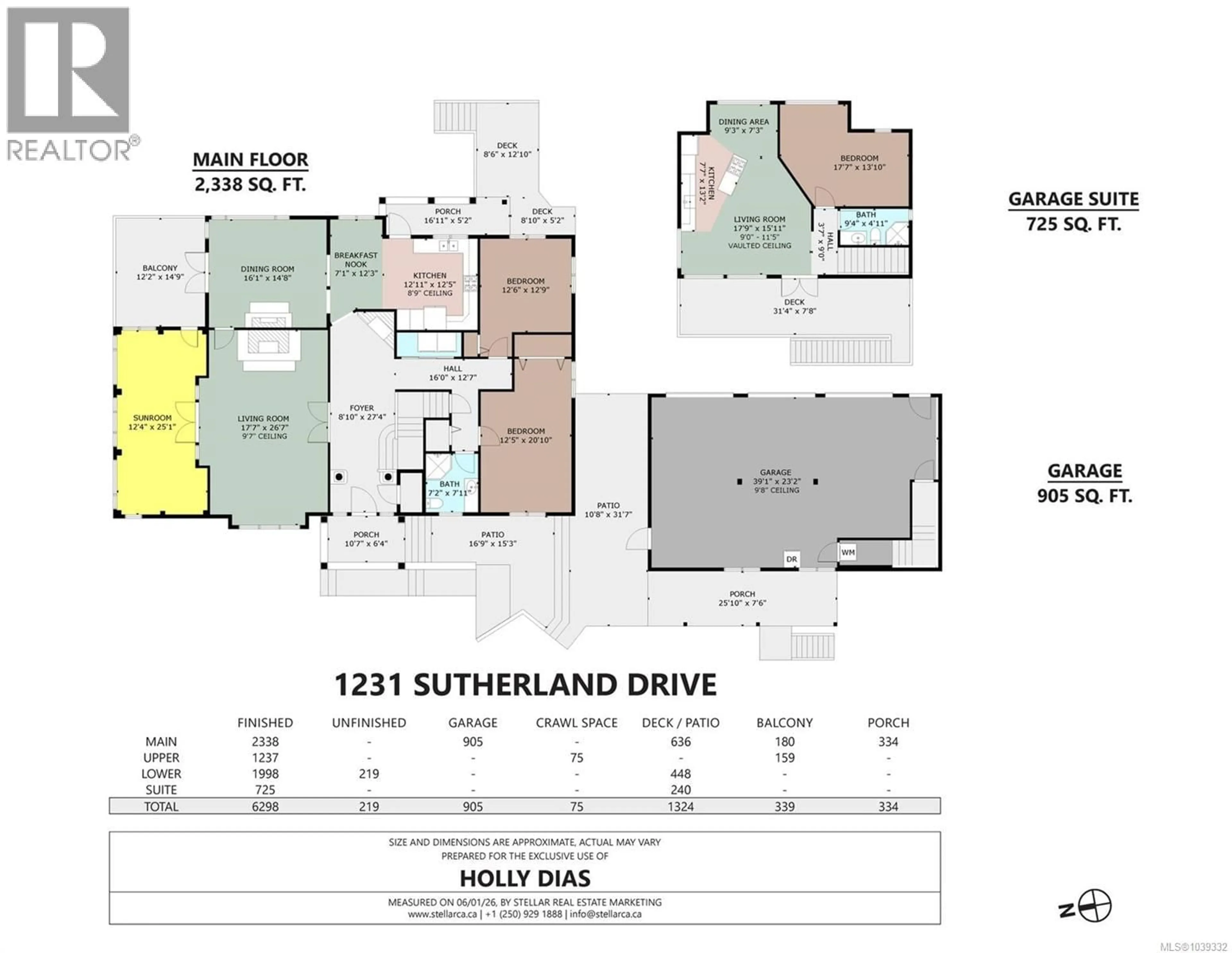 Floor plan for 1231 SUTHERLAND DRIVE, Cowichan Bay British Columbia V0R1N2