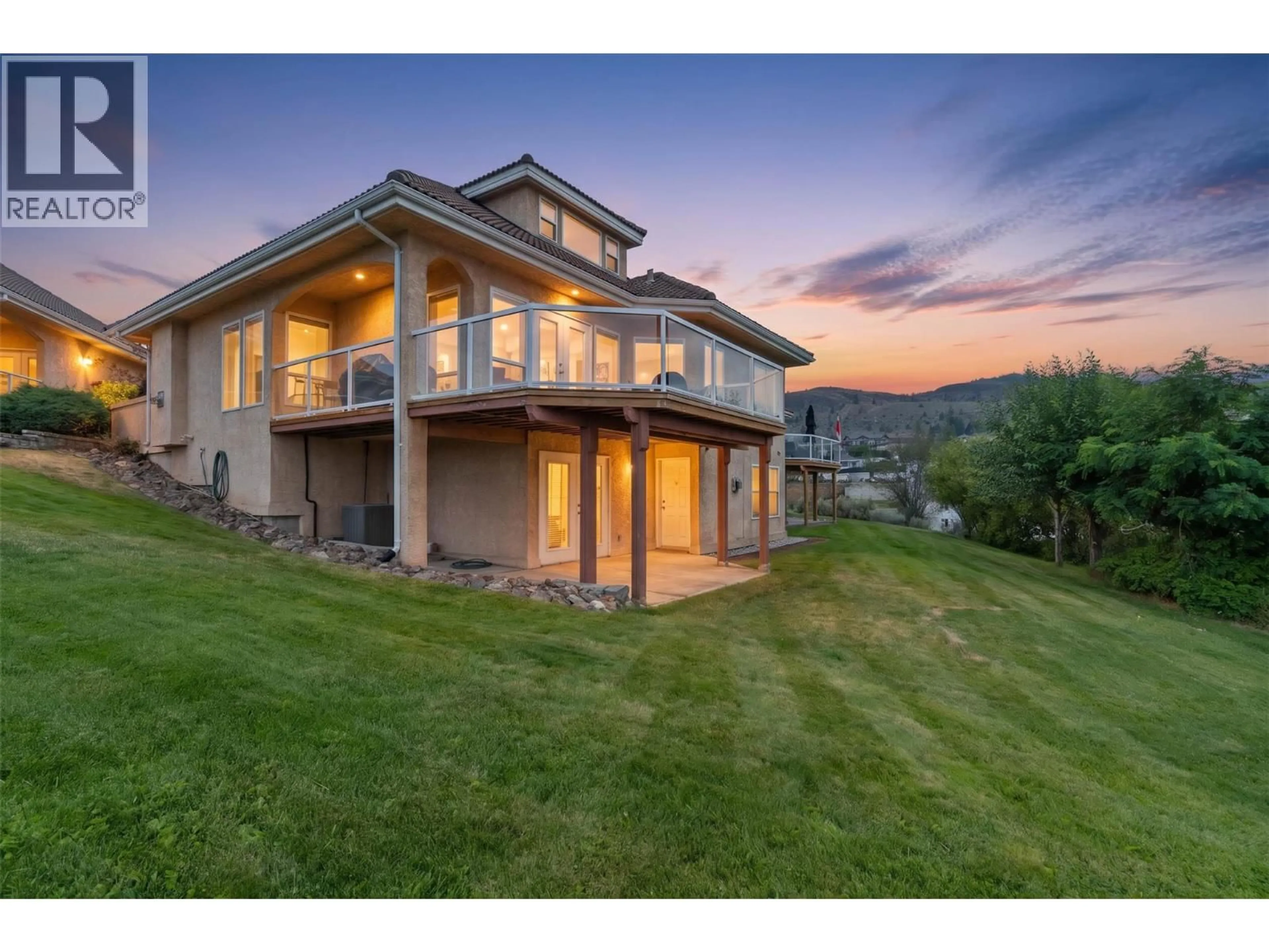 A pic from outside/outdoor area/front of a property/back of a property/a pic from drone, water/lake/river/ocean view for 104 - 45 HUDSON'S BAY TRAIL, Kamloops British Columbia V2C6N5