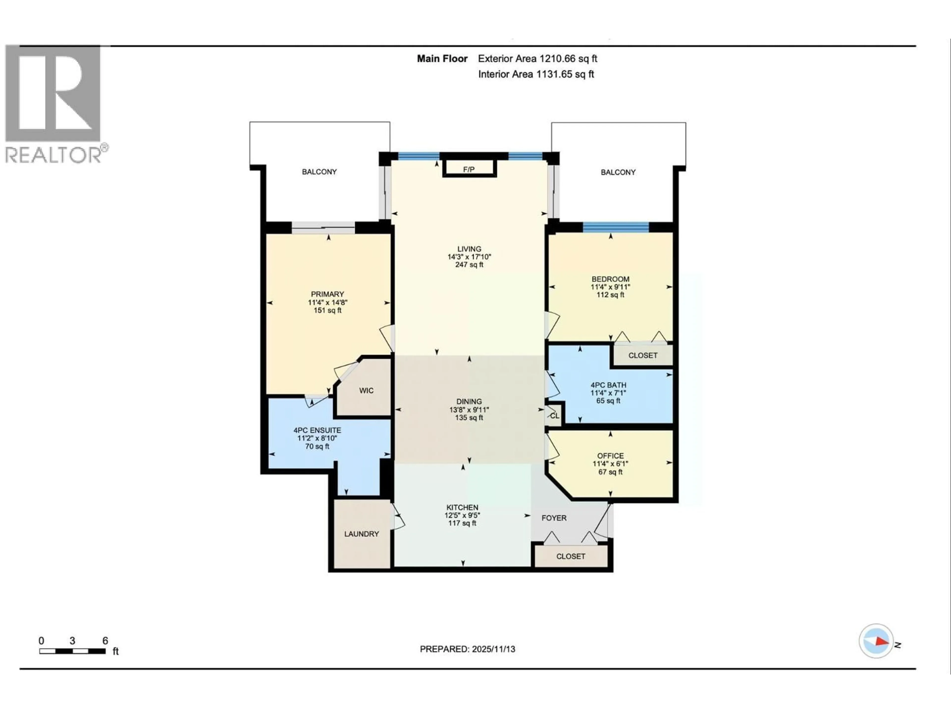 Floor plan for 804 - 3346 SKAHA LAKE ROAD, Penticton British Columbia V2A6G4