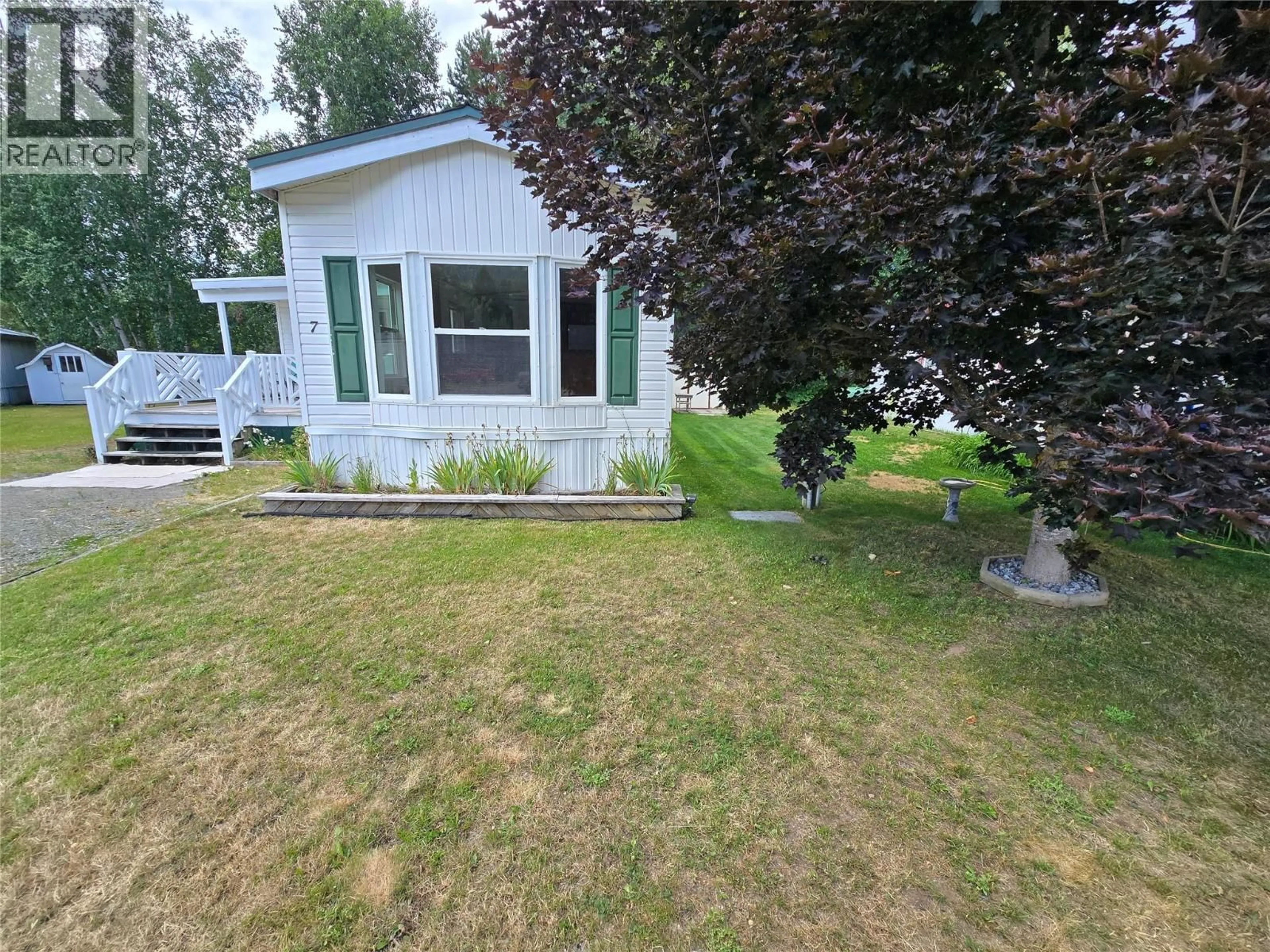 A pic from outside/outdoor area/front of a property/back of a property/a pic from drone, water/lake/river/ocean view for 7 - 130 FERRY ROAD, Clearwater British Columbia V0E1N2