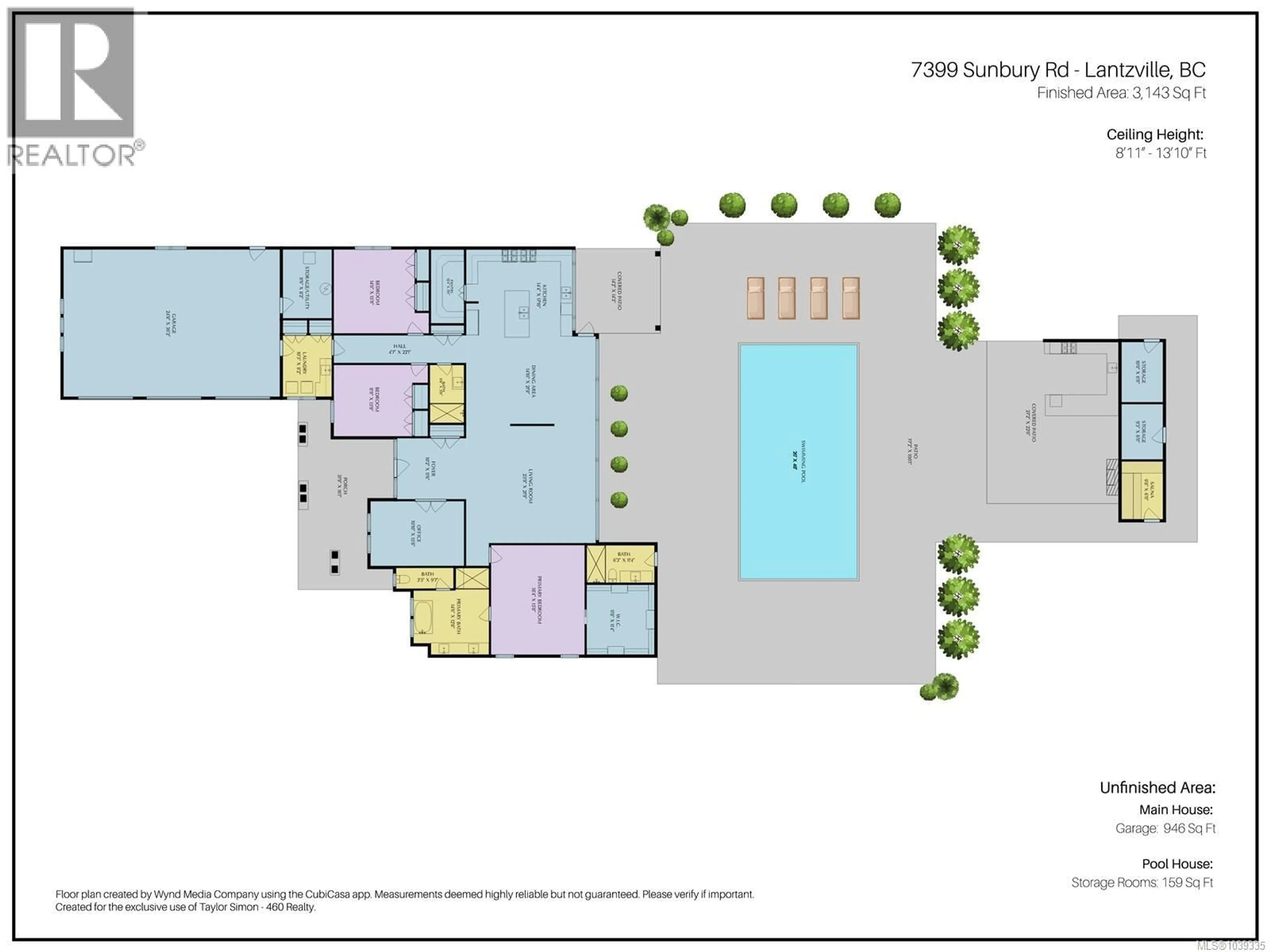 Floor plan for 7399 SUNBURY ROAD, Lantzville British Columbia V0R2H0