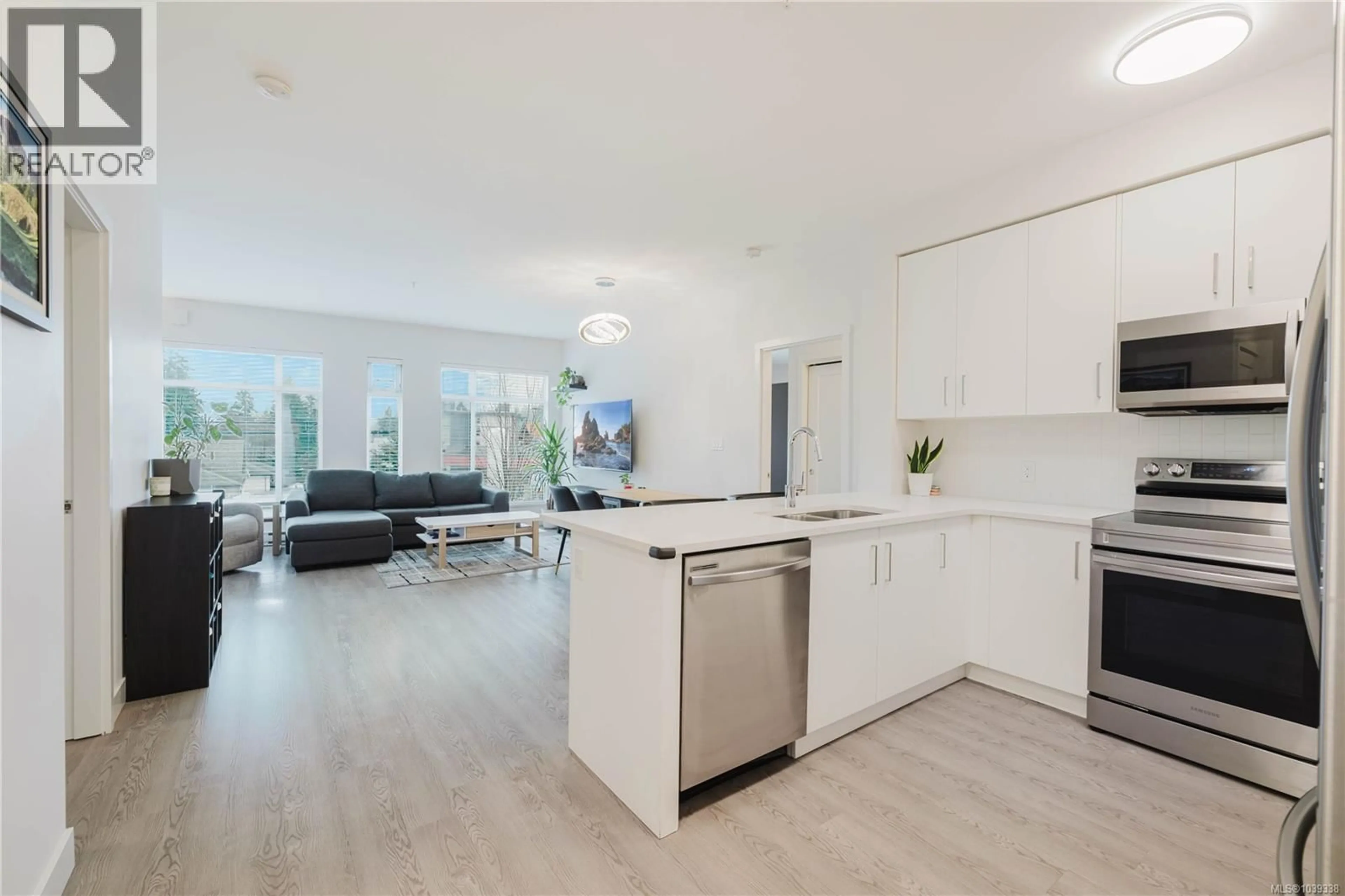Open concept kitchen, unknown for 202 - 707 TREANOR AVENUE, Langford British Columbia V9B0X7